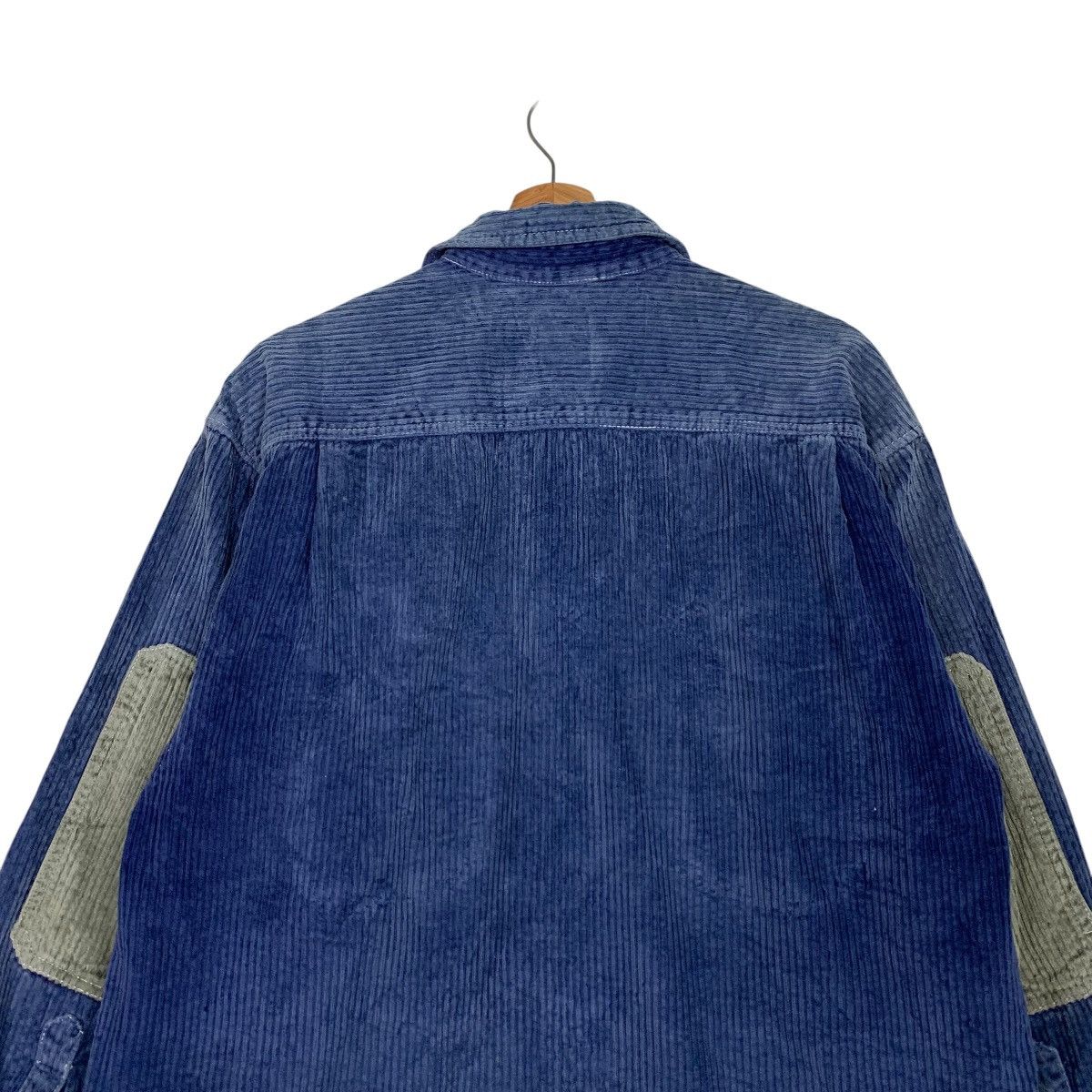 Vintage 90's POWER TRICK Skater Corduroy Flannel Jacket #2713-C122 Size US M / EU 48-50 / 2 - 8 Thumbnail