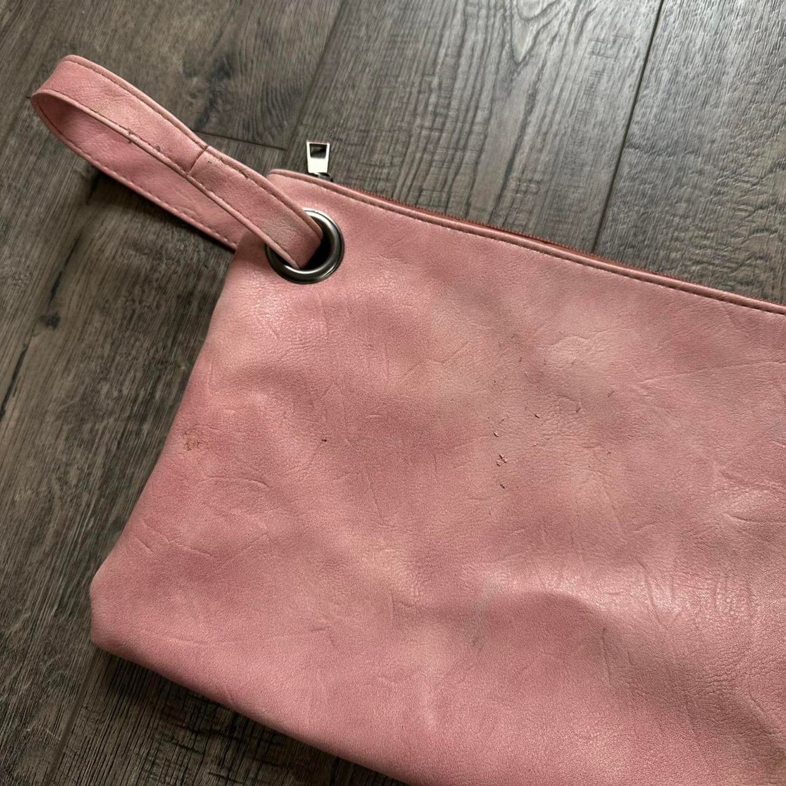 Vintage Y2K Pink Clutch Toiletry Makeup Envelope Handbag Pouch Size ONE SIZE - 5 Thumbnail