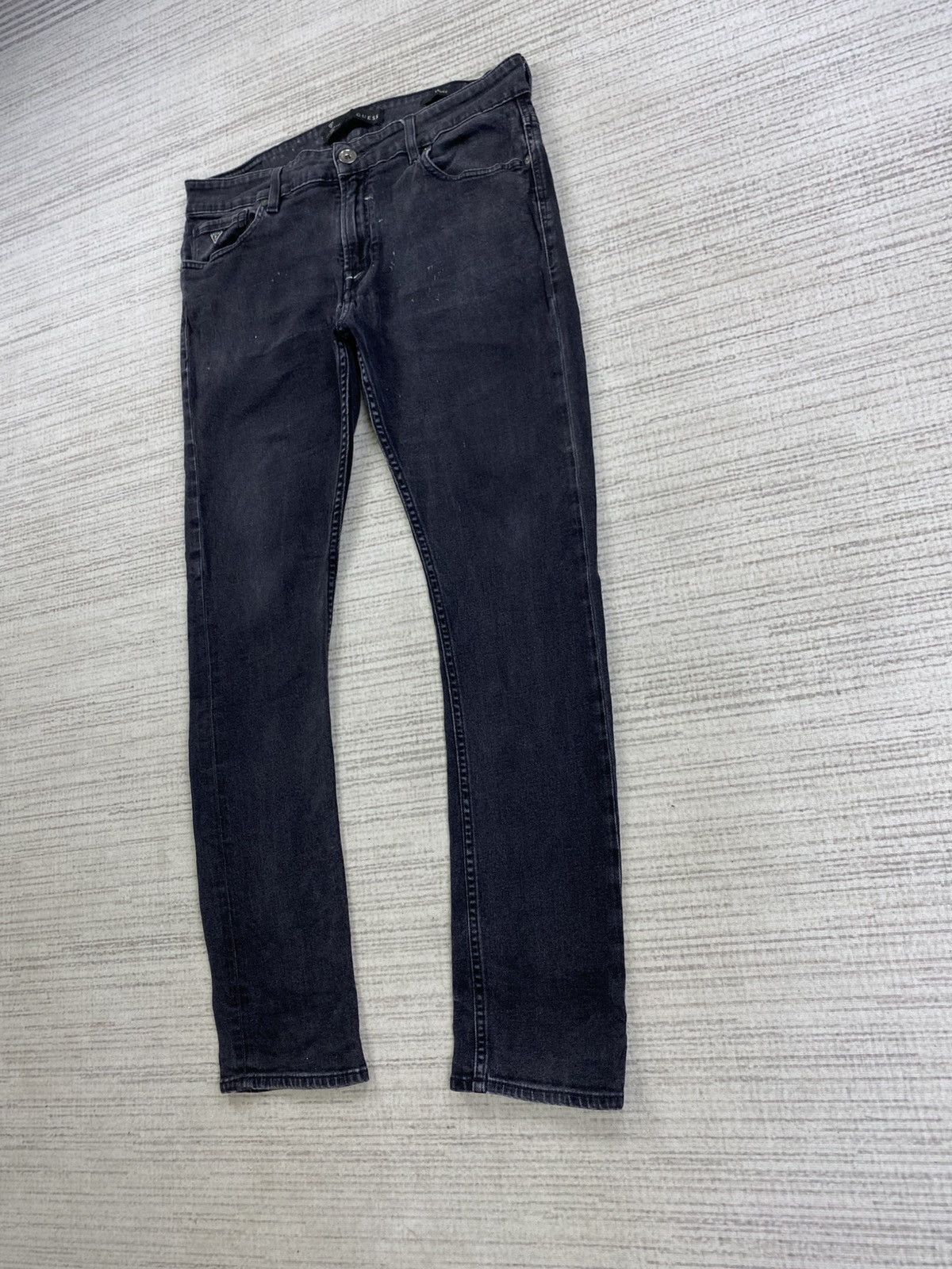 Guess × Vintage Vintage Guess Los Angeles Skinny Denim Pants Size US 34 / EU 50 - 4 Thumbnail