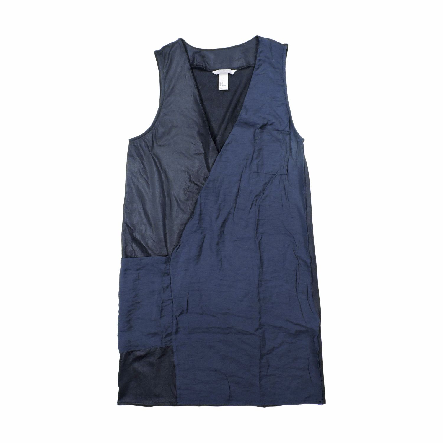 H&M H&M V-NECK CROSSOVER SLEEVELESS MINI DRESS Size XXS / US 00 / IT 34 - 1 Thumbnail