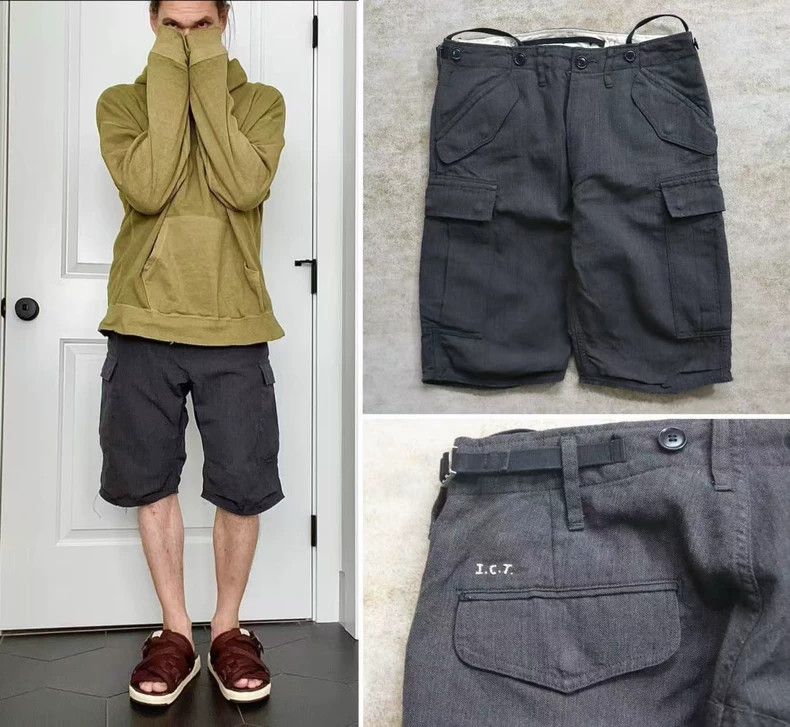 Visvim Visvim ICT Eiger Sanction Wool Linen Shorts Size US 31 - 1 Thumbnail