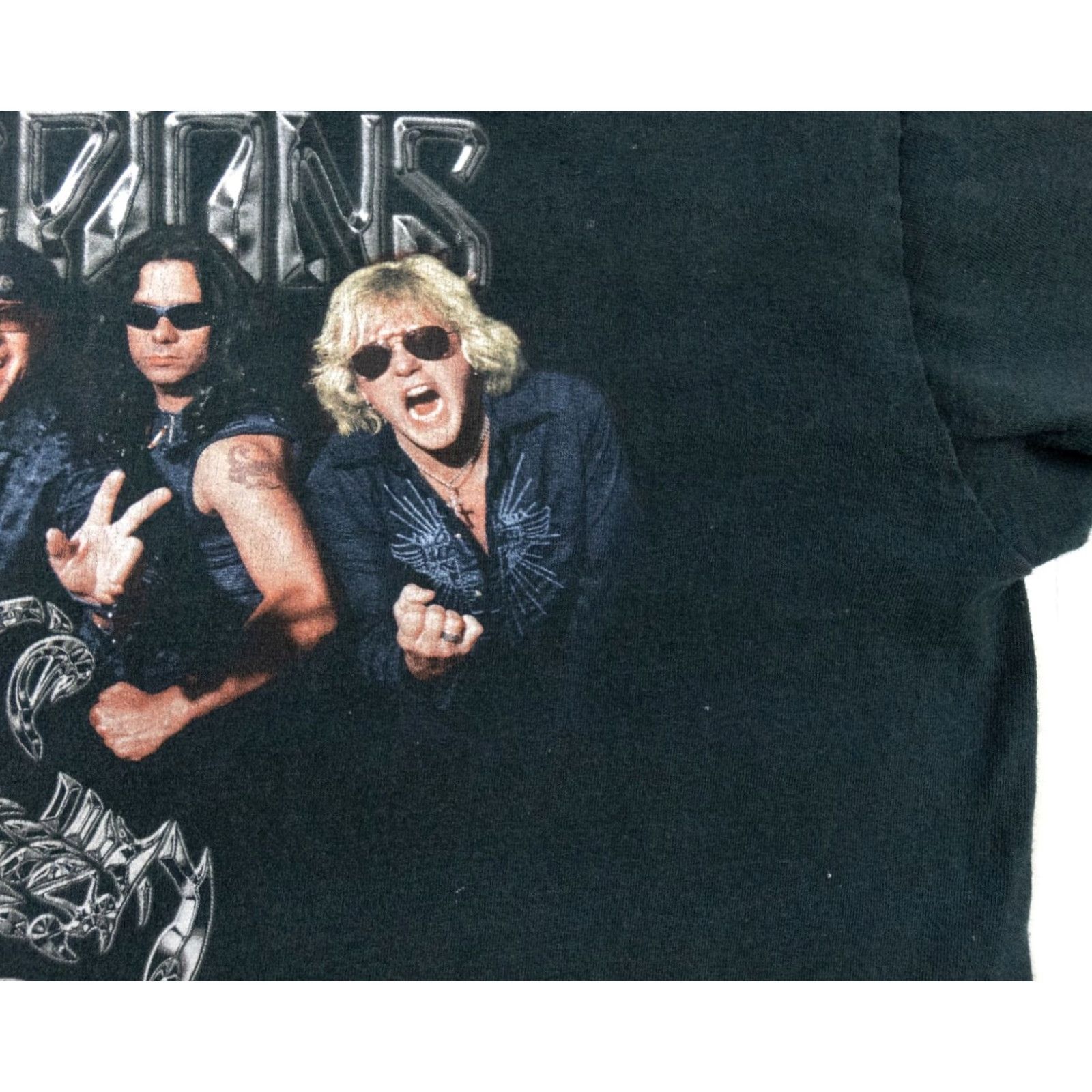 Anvil VINTAGE Scorpions Band Shirt Mens Large Black Hard Rock Heavy Metal Tee Y2K Size US L / EU 52-54 / 3 - 6 Thumbnail