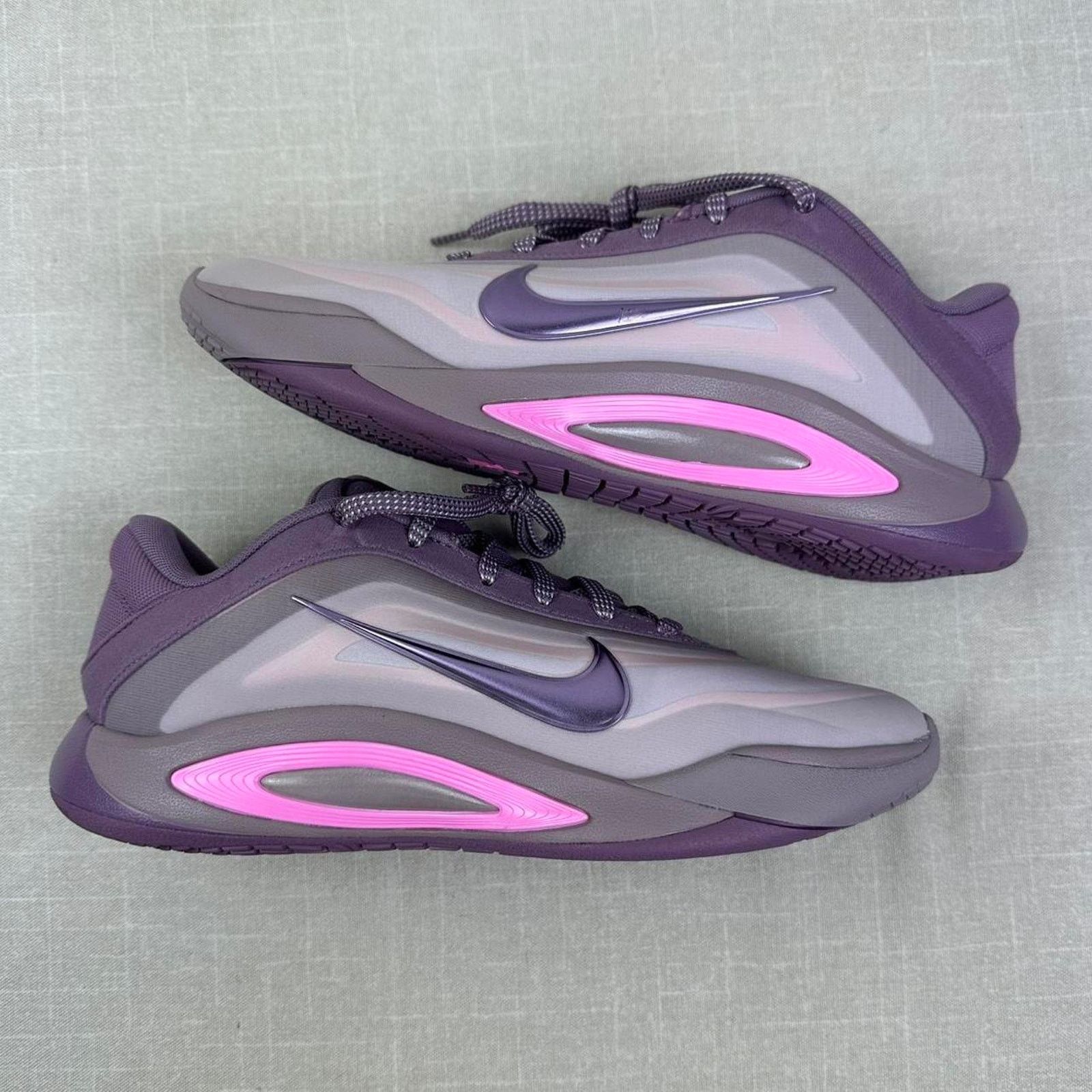 Nike 💜 Nike A'ja Wilson A'One "Dog Mom" 10W Size US 10 / IT 40 - 2 Thumbnail