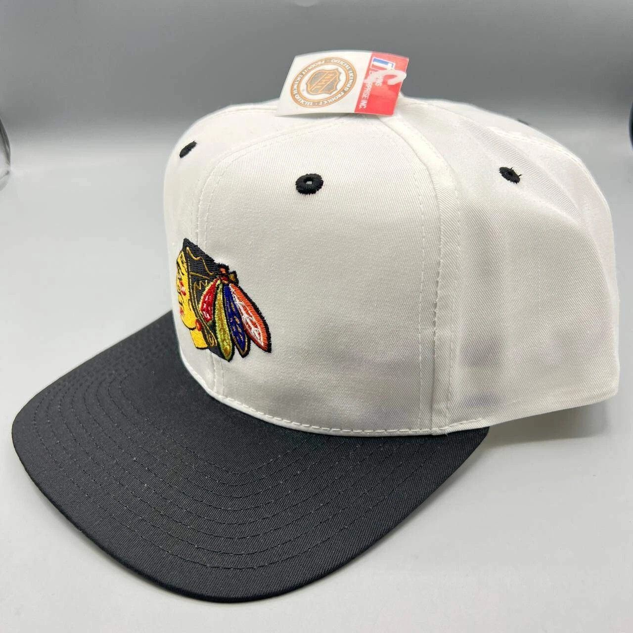 Twins Enterprise Inc. × Vintage Chicago Blackhawks Hat Men Twins Enterprise NHL Snap Back Size ONE SIZE - 7 Thumbnail