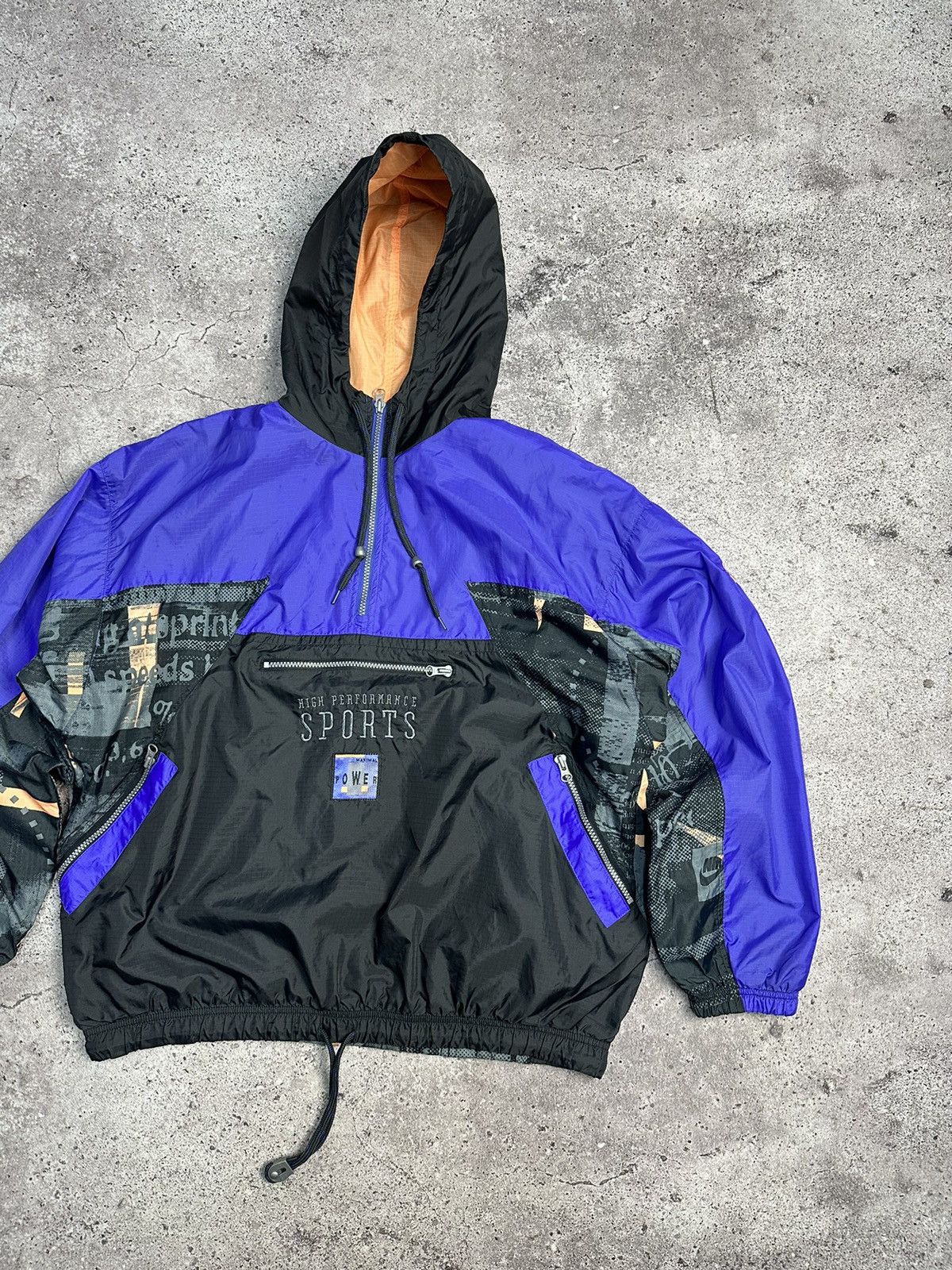 Acg ファッション 90s Vintage Nike Multicolor Anorak