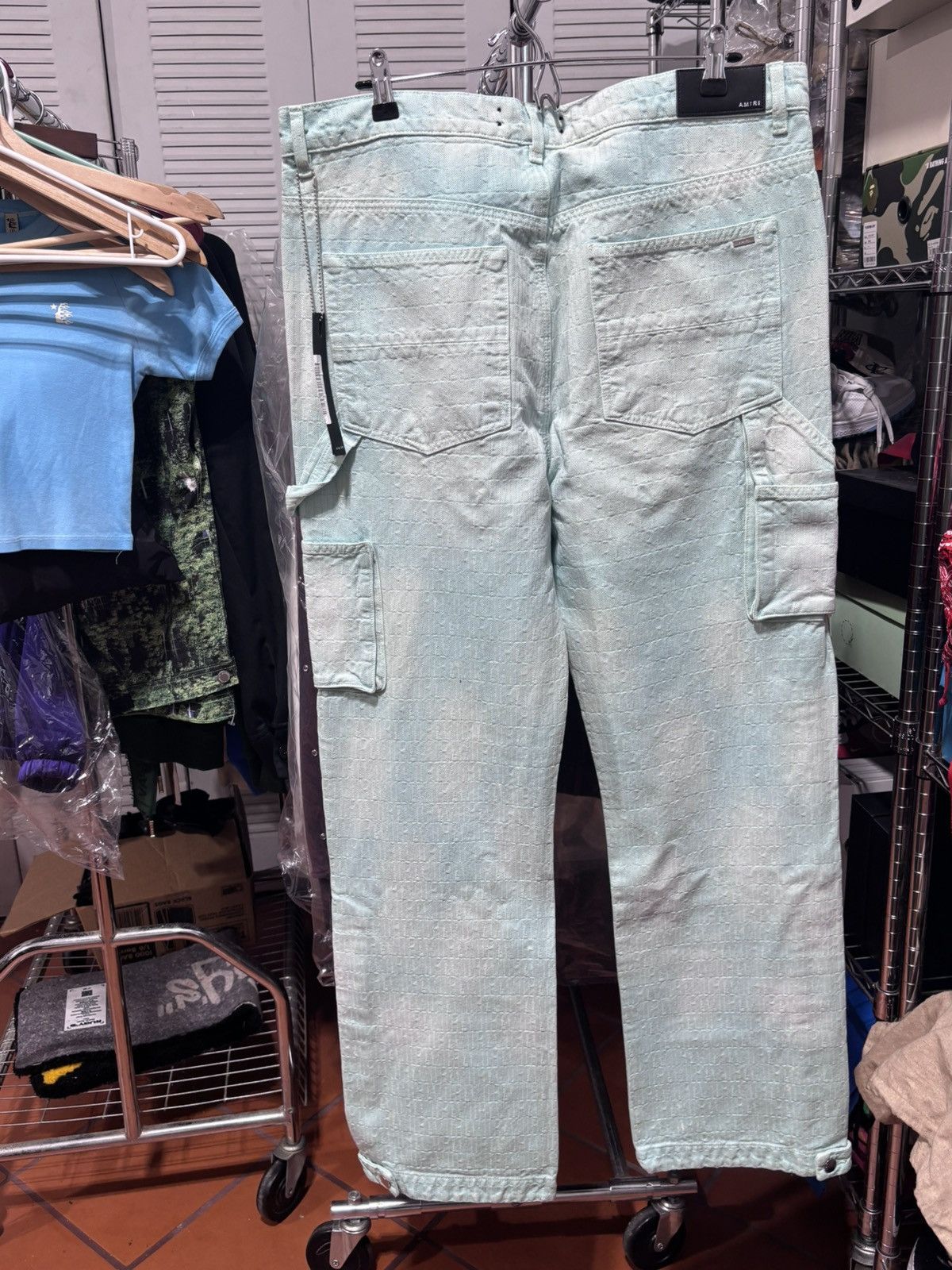 Amiri Amiri Carpenter Aqua Pants Size US 36 / EU 52 - 6 Thumbnail