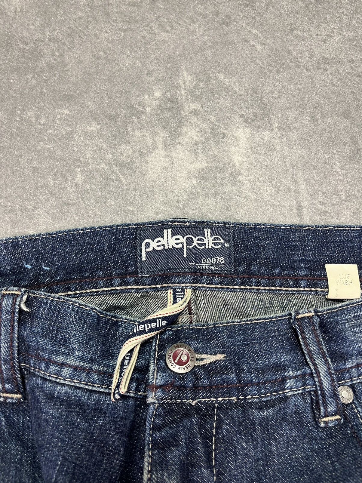 Pelle Pelle Pelle Pelle Marc Buchanan Vintage Baggy Heavy Denim Jeans 38 Size US 38 / EU 54 - 9 Thumbnail