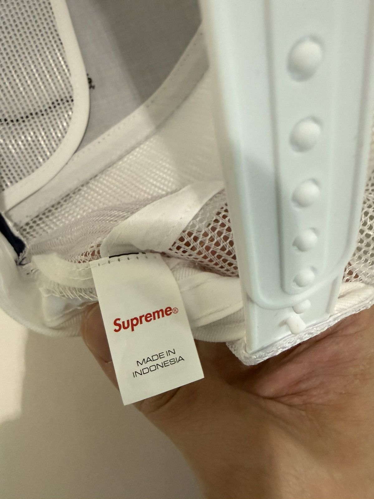 Supreme Supreme SS26 Western Embroidered Mesh 5 Panel Cap Hat Navy Size ONE SIZE - 9 Thumbnail