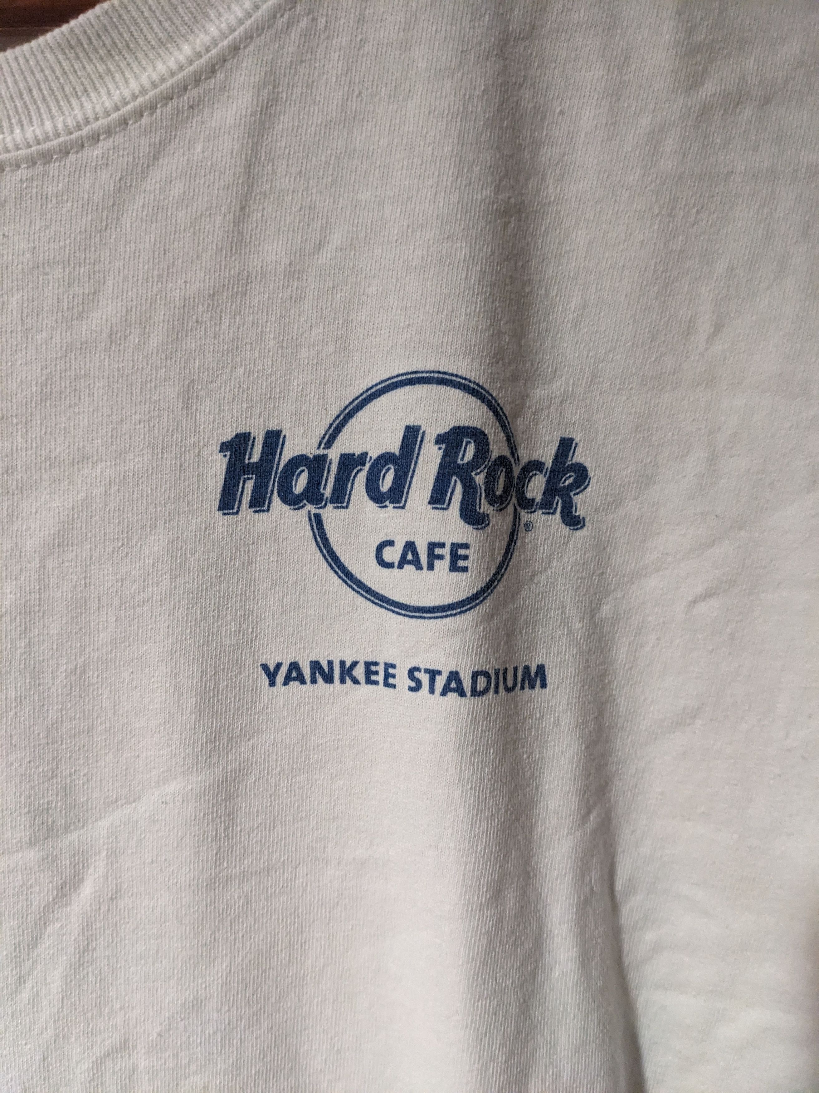 Hard Rock Cafe Vintage Hard Rock Cafe New York Yankees X-Large T-Shirt Size US XL / EU 56 / 4 - 4 Thumbnail