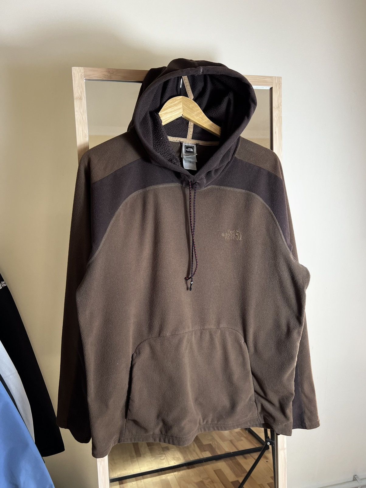 The North Face The North Face Hoodie Fleece Vintage Brown Men’s Large Y2K Size US L / EU 52-54 / 3 - 2 Thumbnail