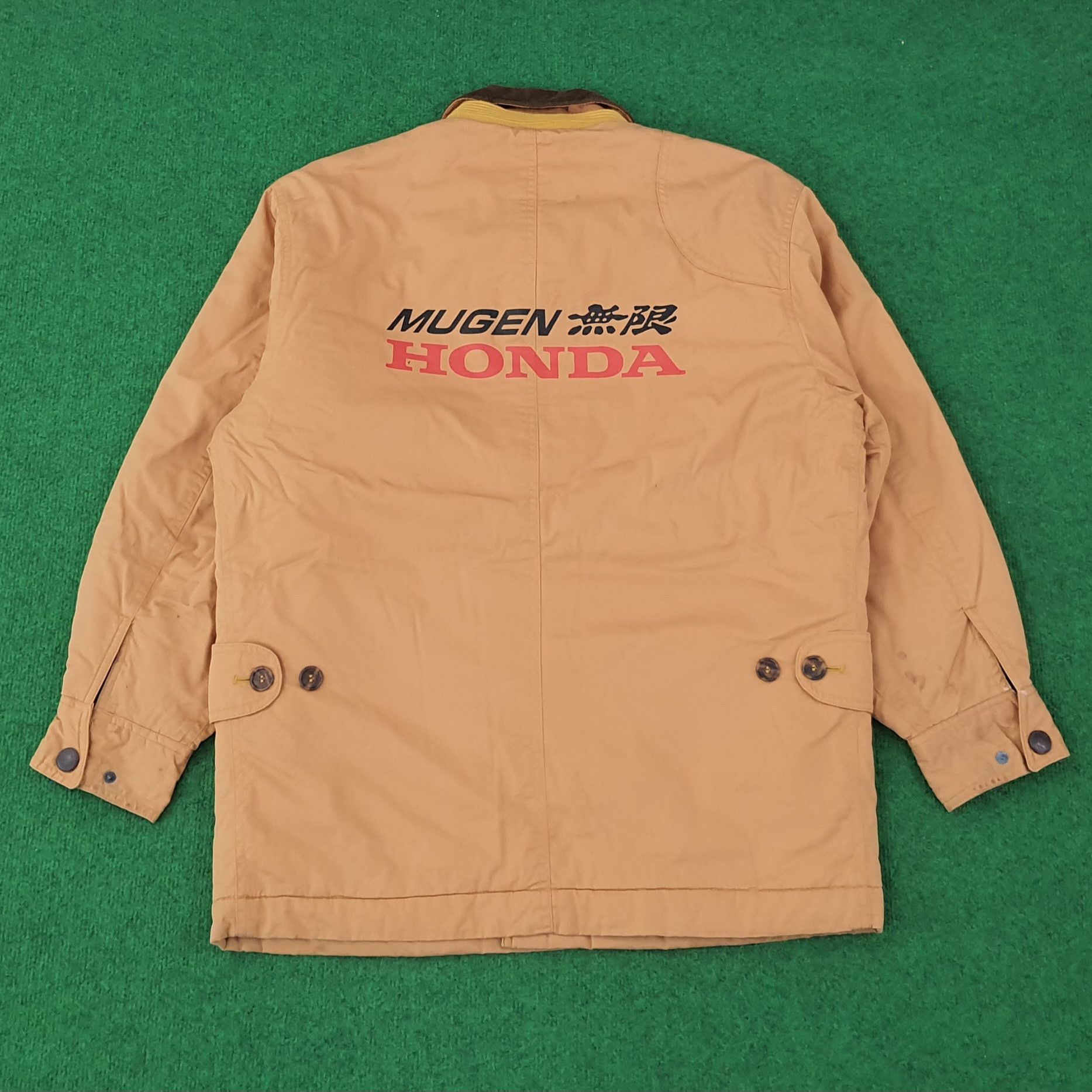 Japanese Brand Vintage HONDA F-1 Japan Custom Back Logo Jacket C254N24 Size US L / EU 52-54 / 3 - 1 Thumbnail