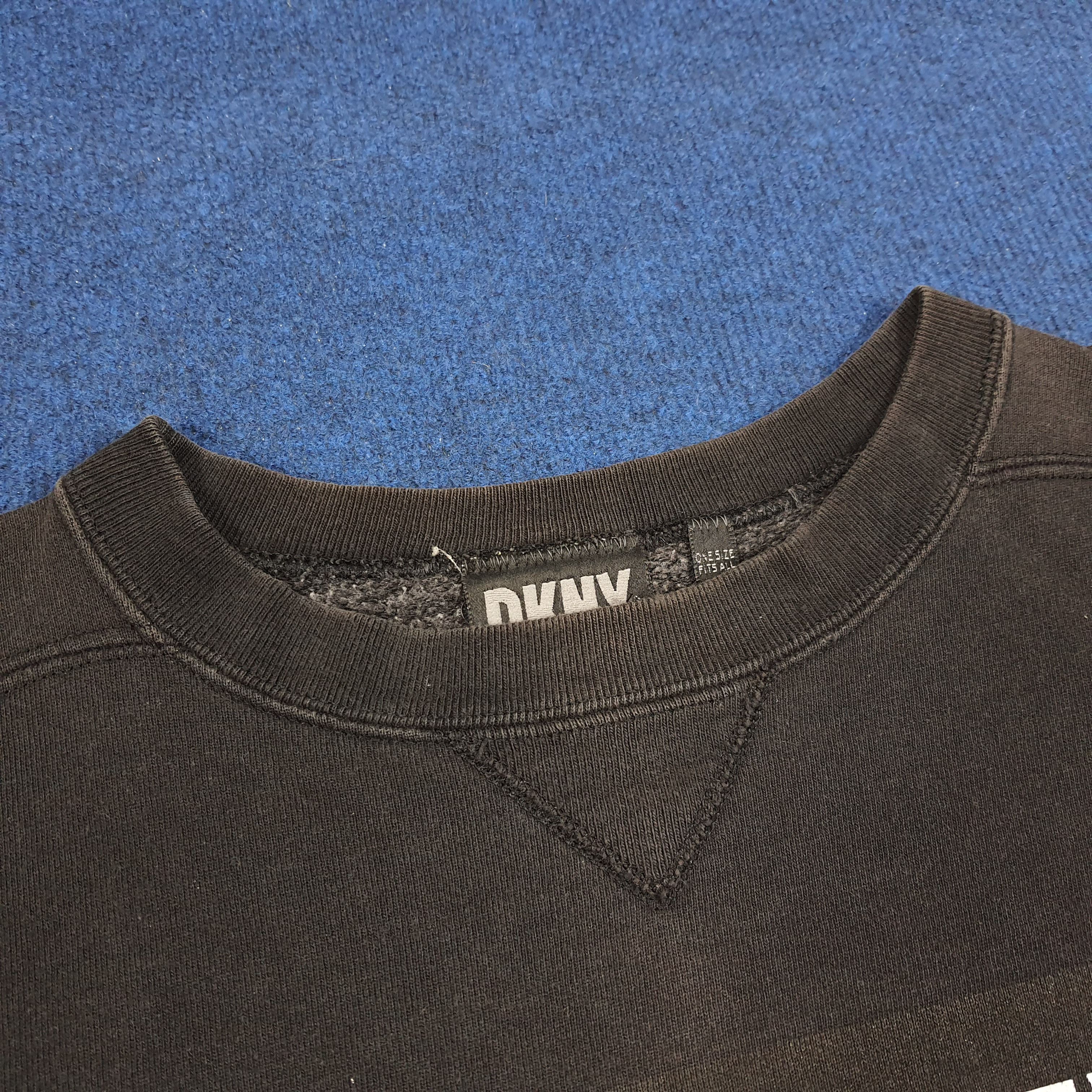 DKNY × Vintage Vintage DKNY New York Streetwear Sweatshirt Size US XXL / EU 58 / 5 - 4 Thumbnail