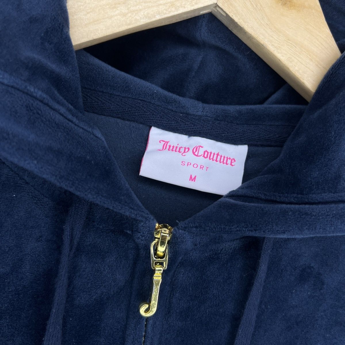 Juicy Couture Jeans × Vintage Juicy Couture vintage zip-up hoodie zipper Size US M / EU 48-50 / 2 - 4 Thumbnail