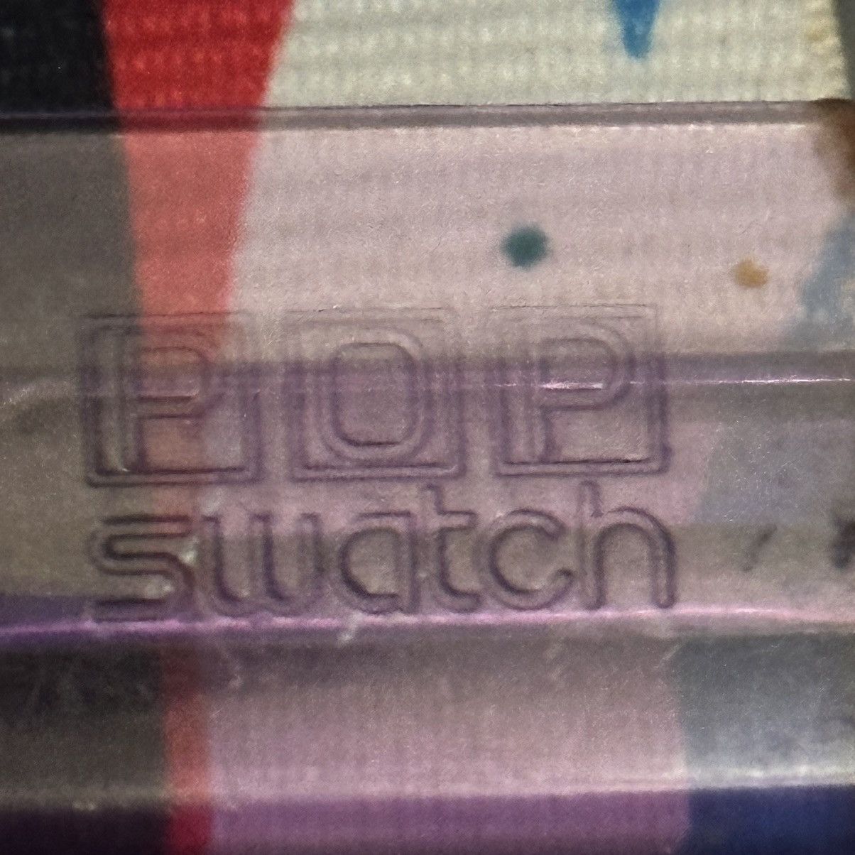 Swatch Vintage 1991 Pop Swatch Letterhead Watch Size ONE SIZE - 7 Thumbnail