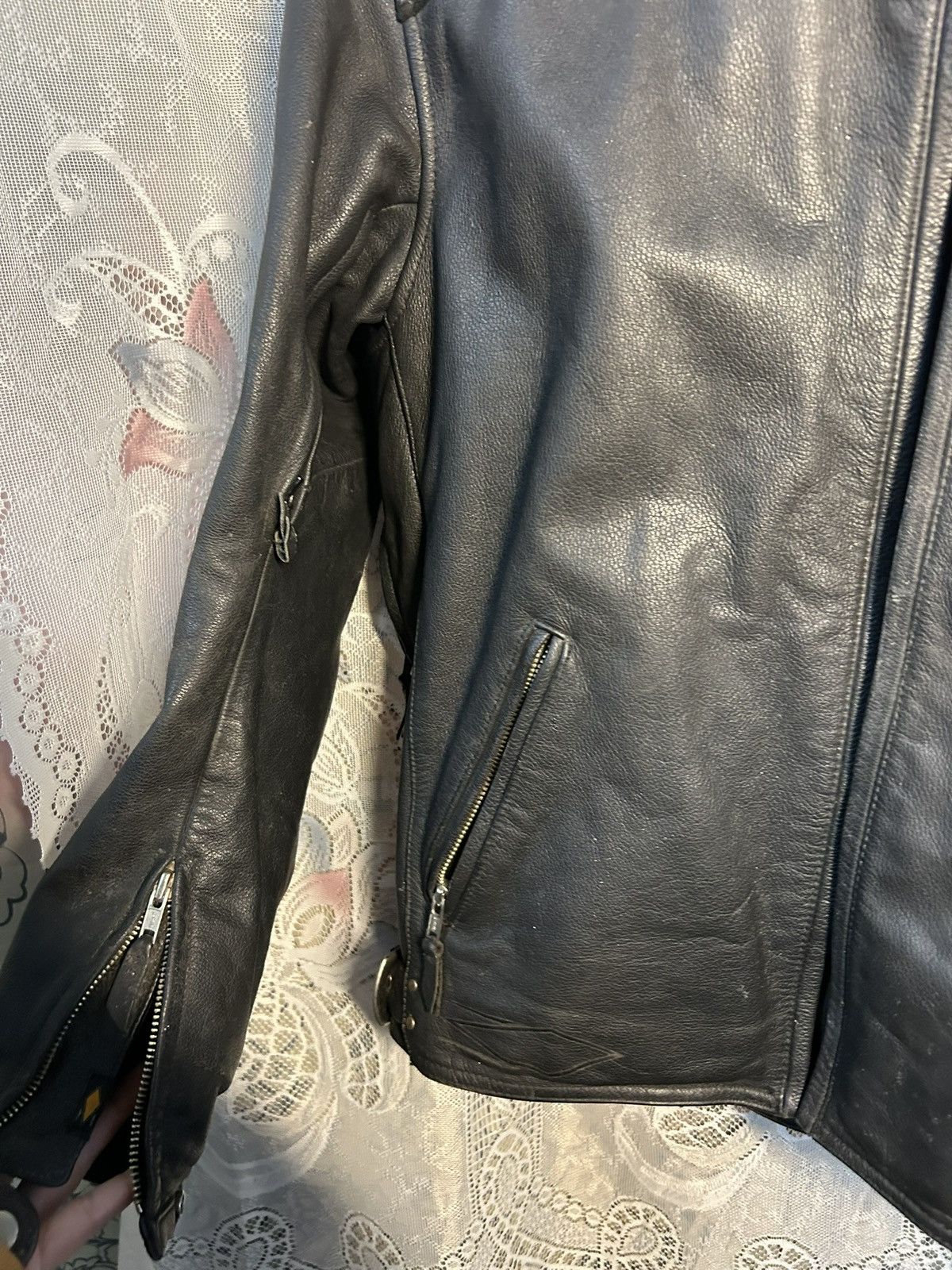 Harley Davidson vintage 80s-2000s Harley Davidson leather jacket Size US L / EU 52-54 / 3 - 6 Thumbnail