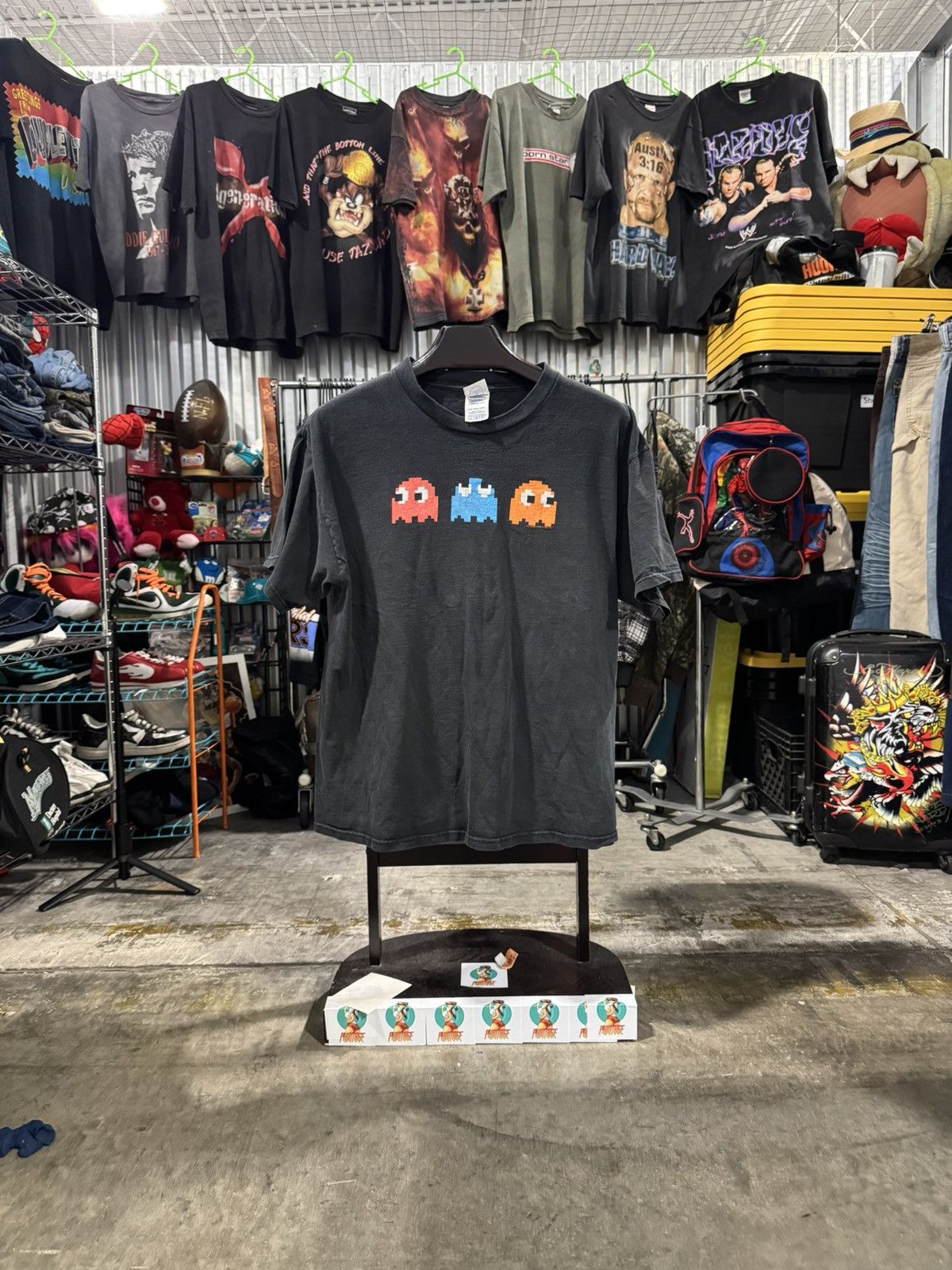 Vintage 2004 Vintage Pac-Man Ghost Tee XL Size US XL / EU 56 / 4 - 1 Thumbnail