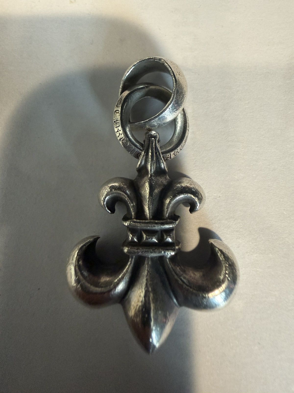 Chrome Hearts Chrome Hearts BS Fleur Pendant with Bale | Grailed