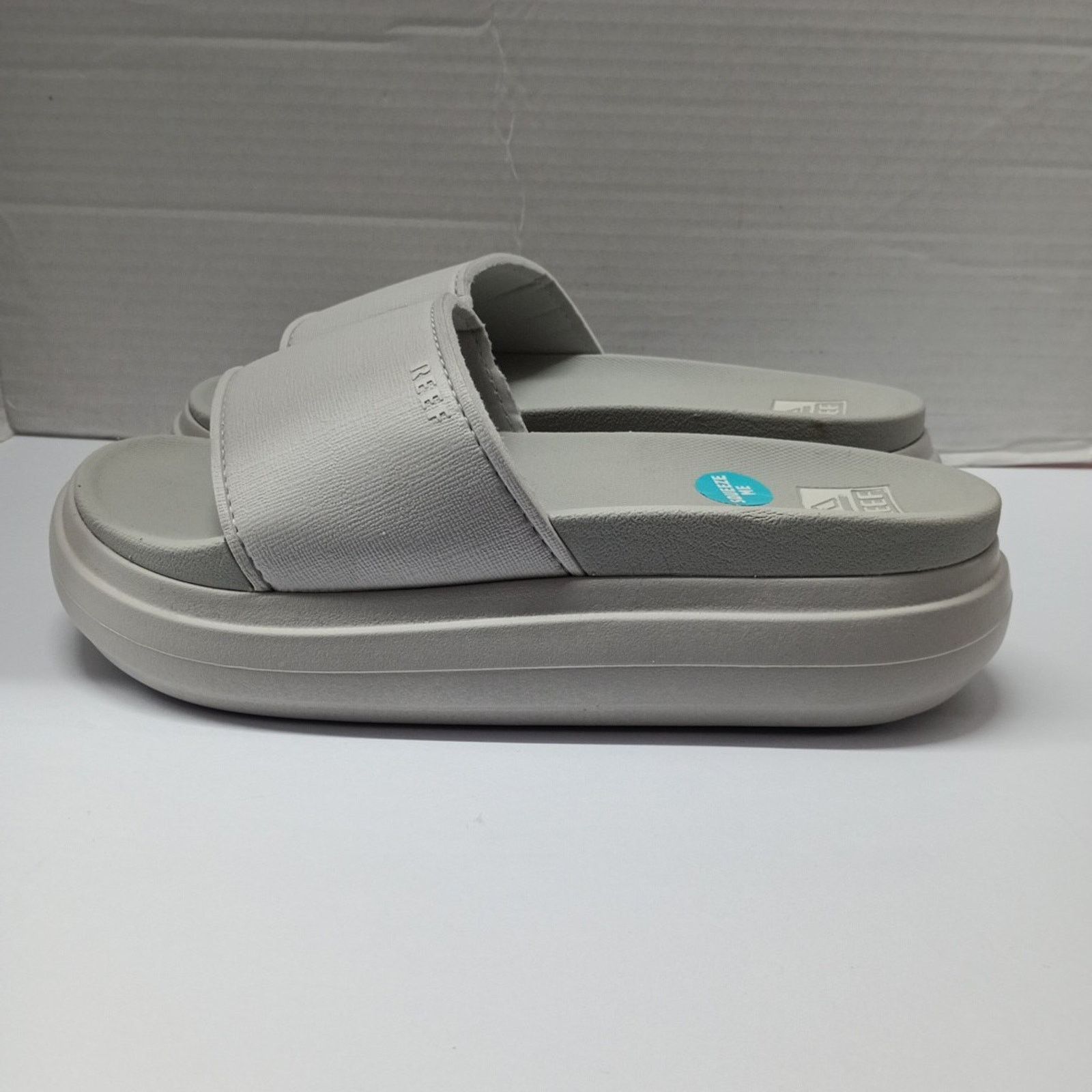 REEF Reef Cushion Bondi Bay Women's Sandals Size 8 Fog Synthetic Size US 8 / IT 38 - 3 Thumbnail