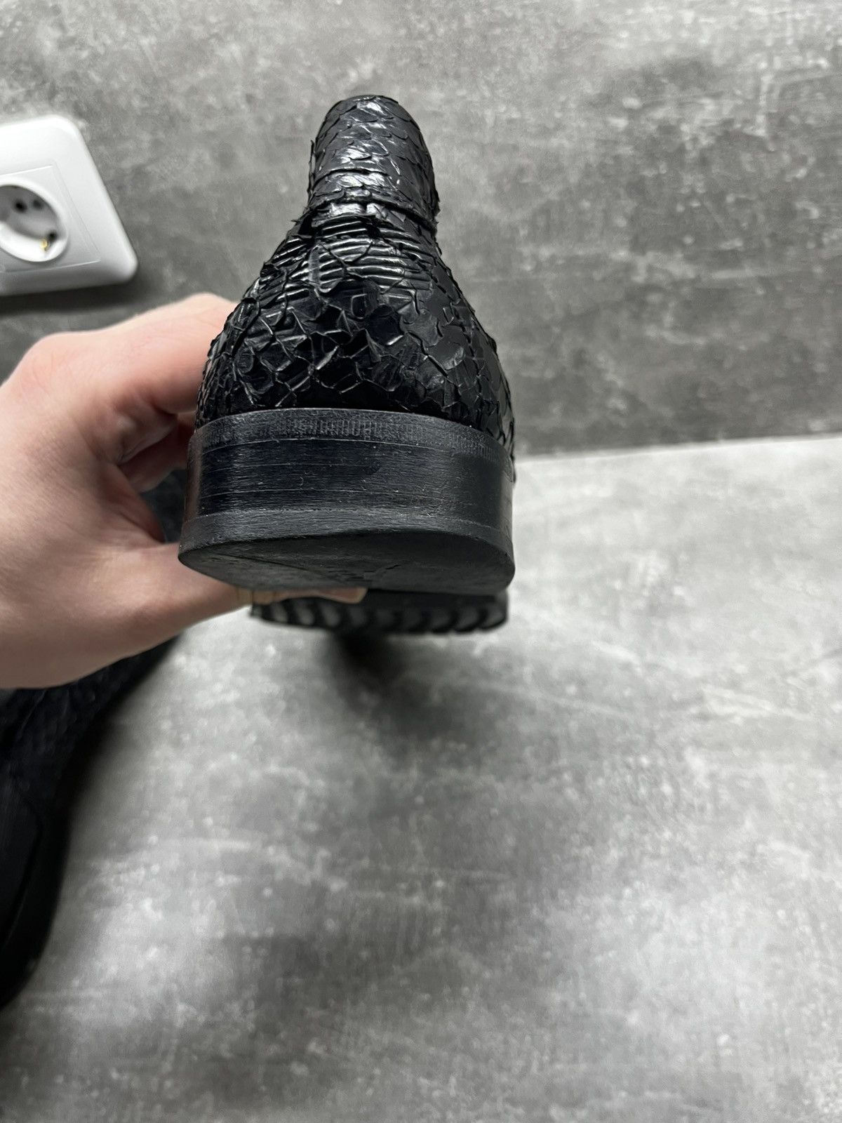 Barracuda Barracuda avant garde python learher bottega veneta style Size US 10.5 / EU 43-44 - 13 Thumbnail