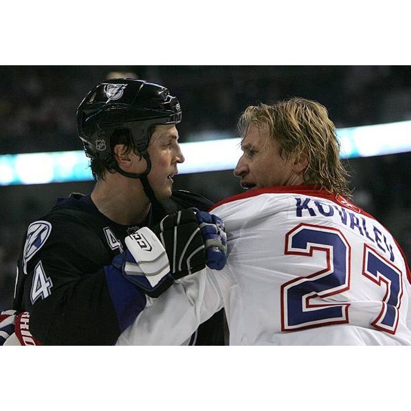 NHL × Reebok LeCAVALIER 4 Tampa Bay Lightning 2000s RBK jersey XL NHL vtg Size US XL / EU 56 / 4 - 8 Thumbnail
