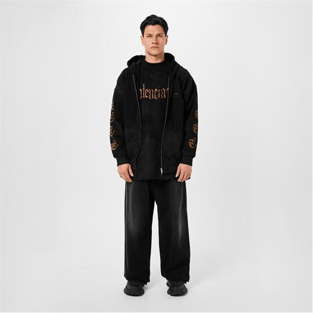 Balenciaga Metal Zip Hoodie Size US S / EU 44-46 / 1 - 4 Thumbnail