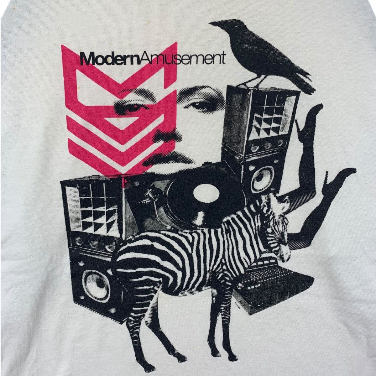 Japanese Brand × Modern Amusement × Vintage Vintage MODERN AMUSEMENT Japanese Brand Pop Art Print Shirt Size US M / EU 48-50 / 2 - 4 Thumbnail