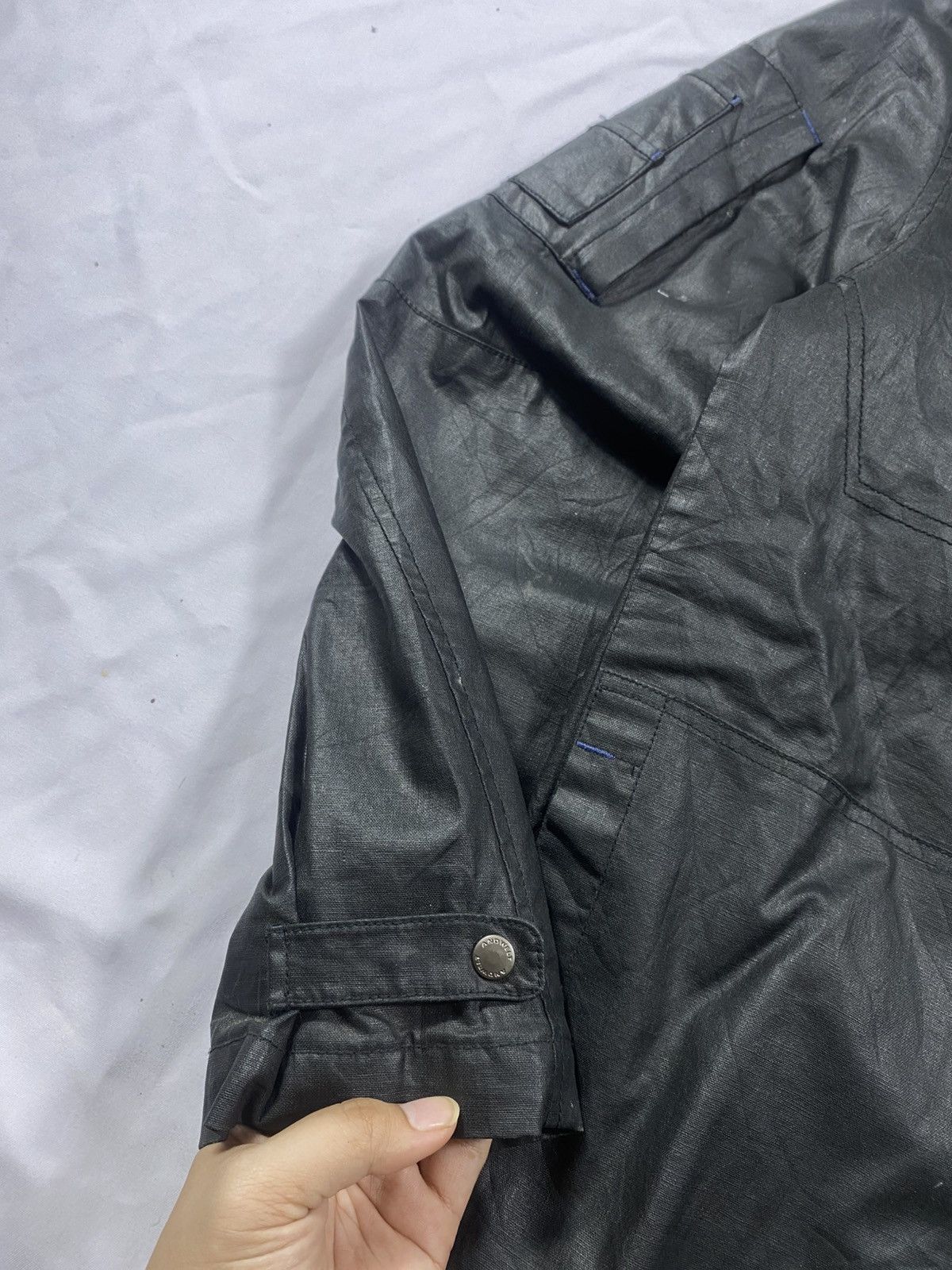 14th Addiction × KMRii × Yasuyuki Ishii Japanese Gothic punk Seditionaries Bikers Jacket Size US L / EU 52-54 / 3 - 8 Thumbnail