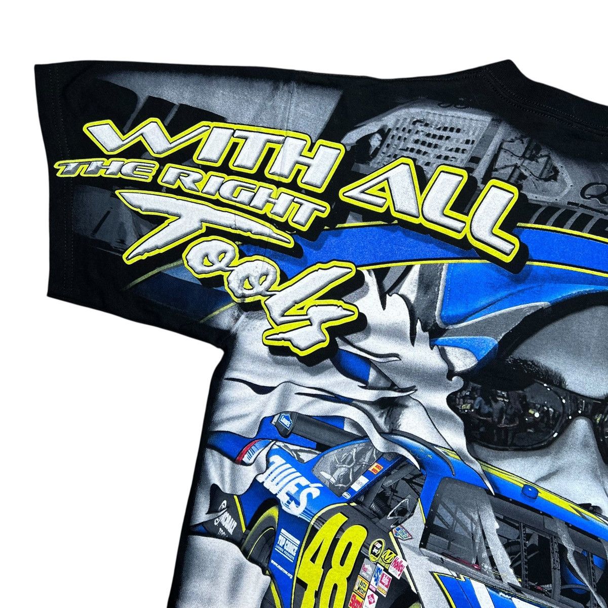 Chase Authentics 08 NASCAR Jimmie Johnson Chase Authentics All Over Print Tee Size US L / EU 52-54 / 3 - 10 Thumbnail