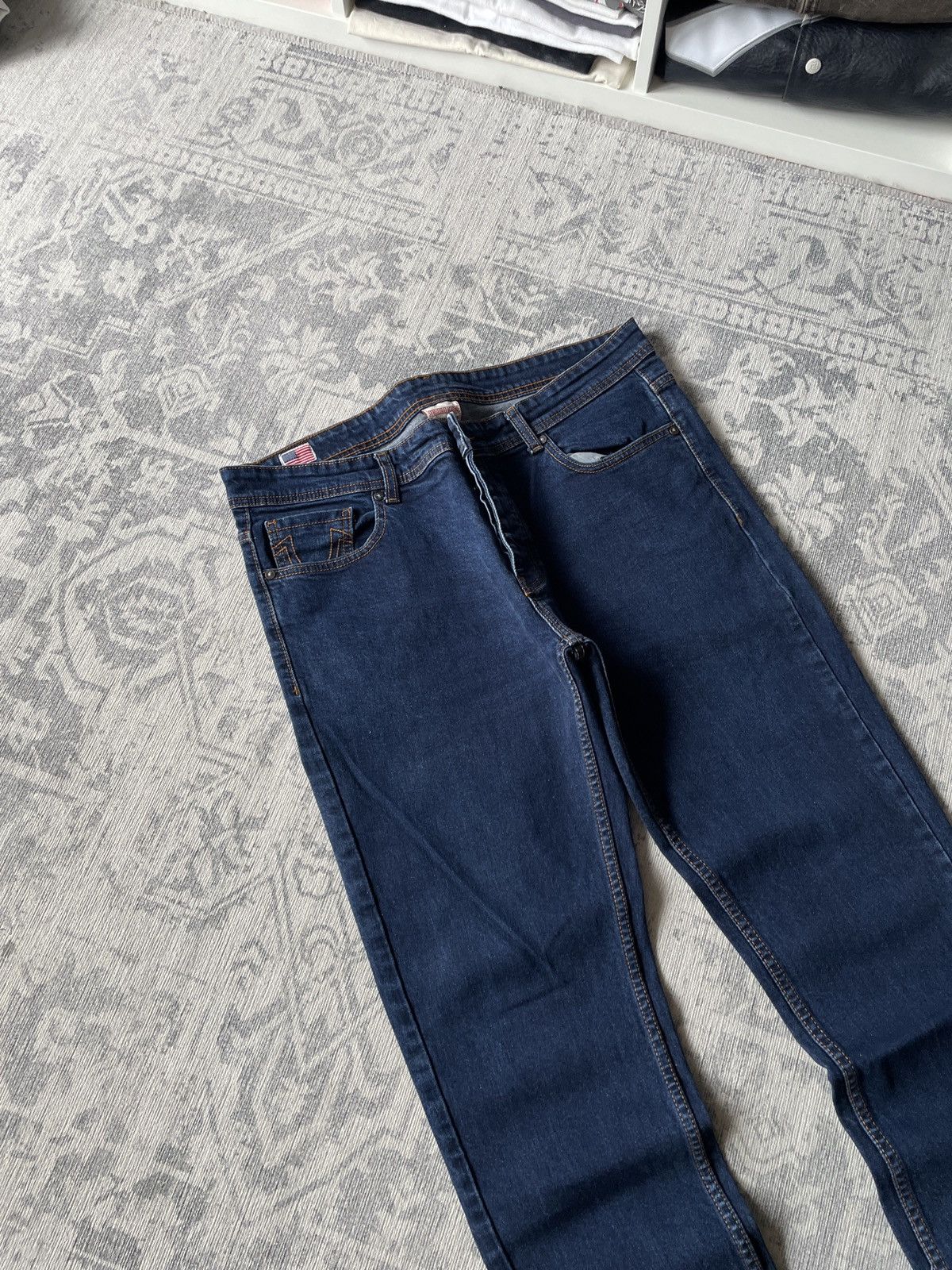 True Religion Vintage True Religion Jeans Slim Big Logo Skinny Japanese Size US 34 / EU 50 - 6 Thumbnail