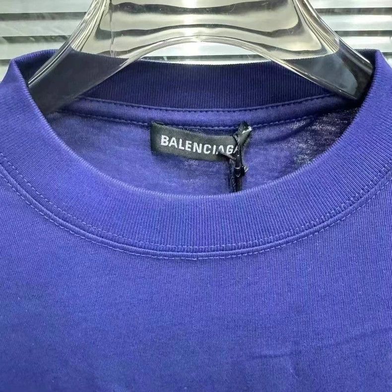 Balenciaga Balenciaga Blue Coke Short Sleeve 2505-Nextarrow Size US L / EU 52-54 / 3 - 2 Thumbnail