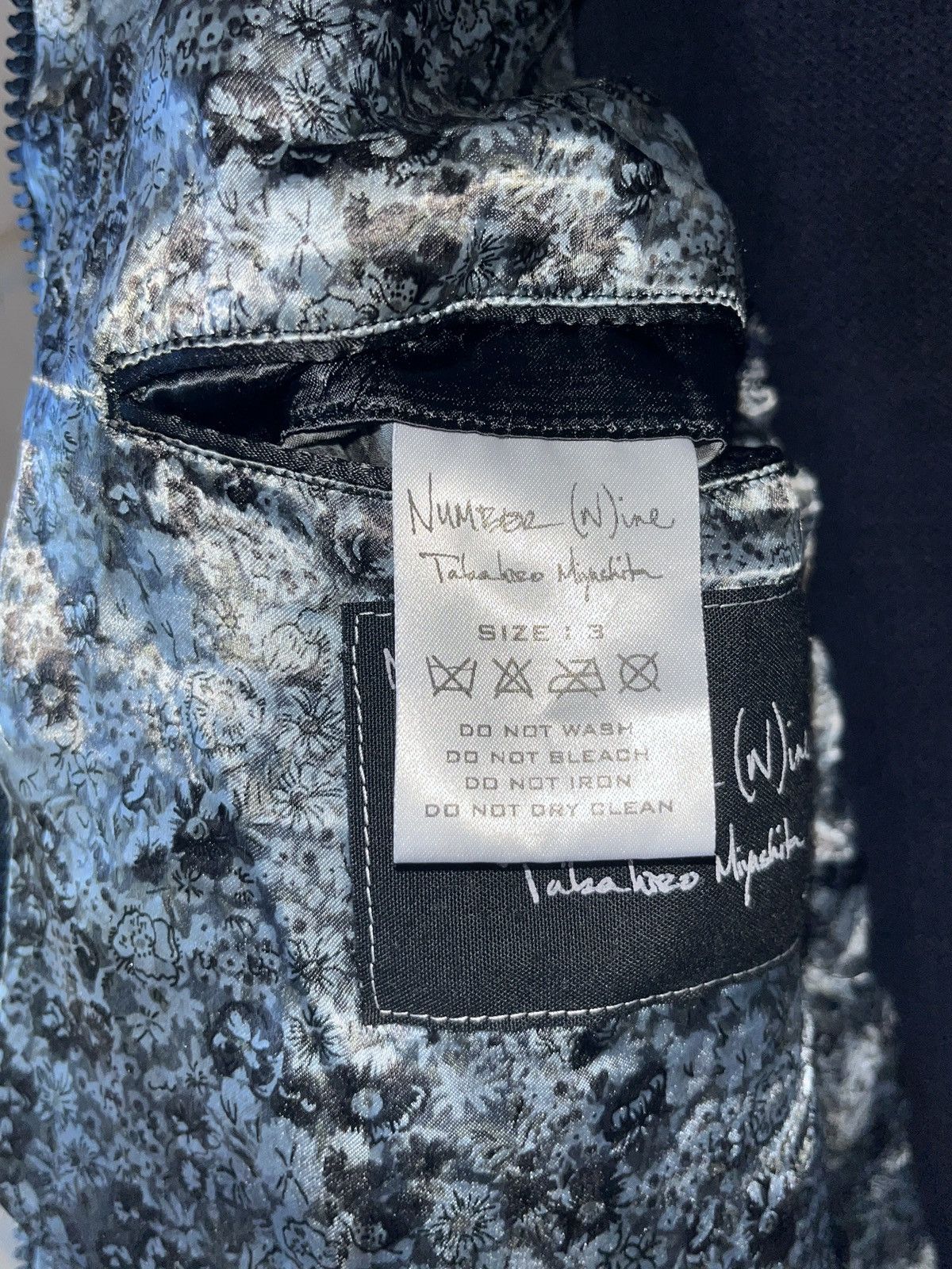 Number (N)ine Number (N)ine AW03 “Touch Me Im Sick” Suede Hybrid Jacket Size US M / EU 48-50 / 2 - 7 Thumbnail