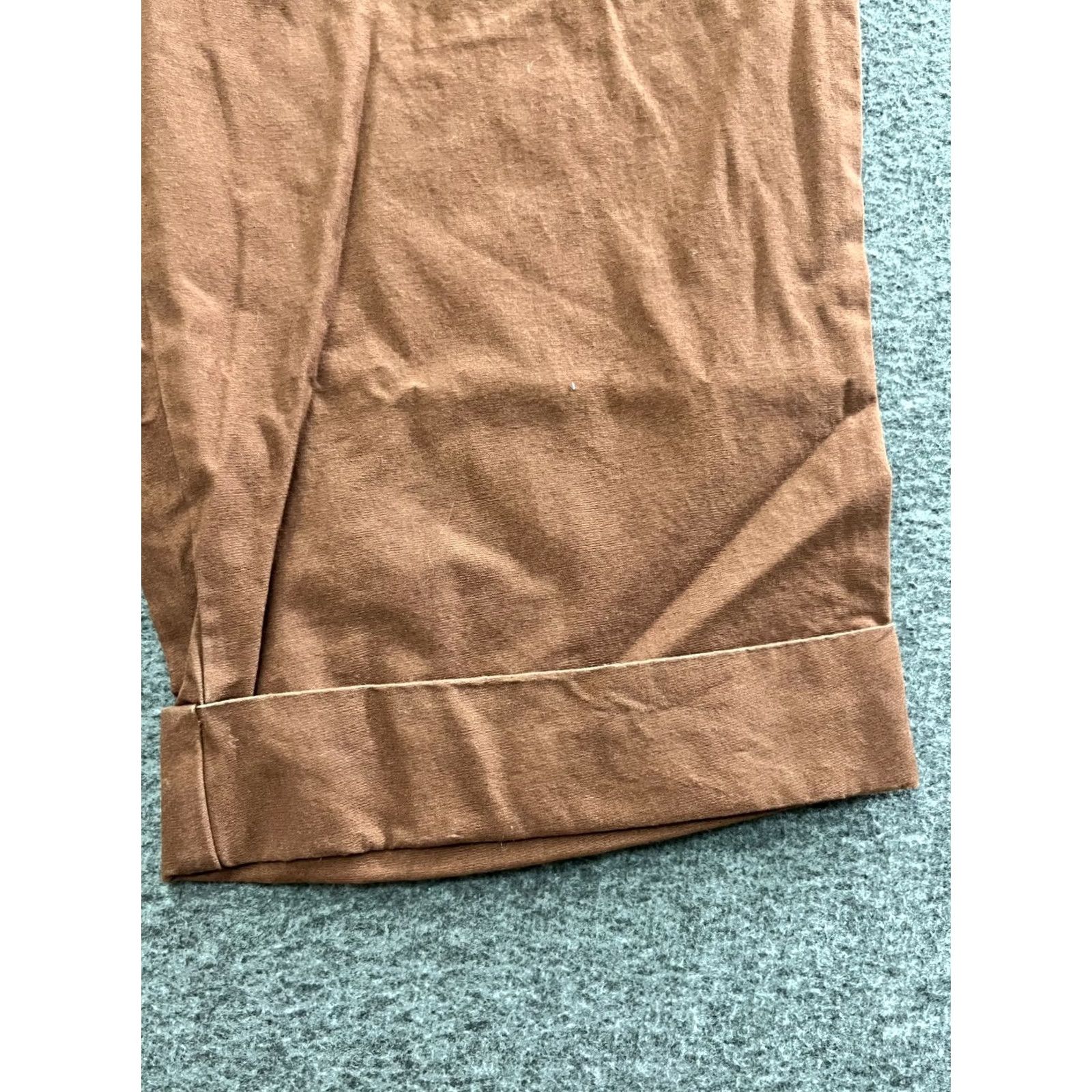 Vintage White Stag Pants Capri 18 Petite Coral Cotton Denim Capri Pants Straight Leg Womens XS-Plus? Size 24" / US 00 / IT 34 - 7 Thumbnail