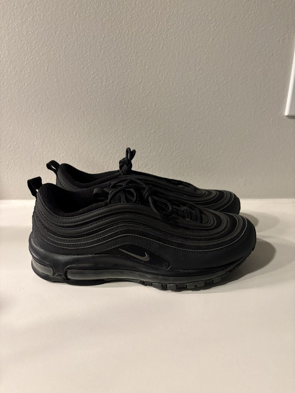 Nike 2022 Nike Air Max 97 'Triple Black' BRAND NEW M8 W9.5 Size US 9.5 / IT 39.5 - 6 Thumbnail