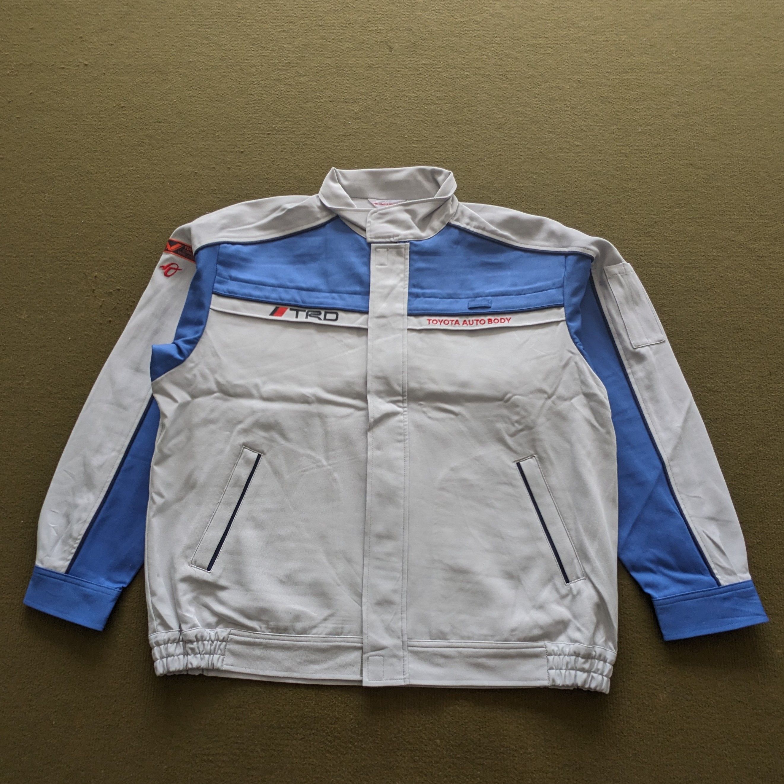 Other Vintage TRD TOYOTA Racing Uniform Workers Jacket Size US XL / EU 56 / 4 - 2 Thumbnail