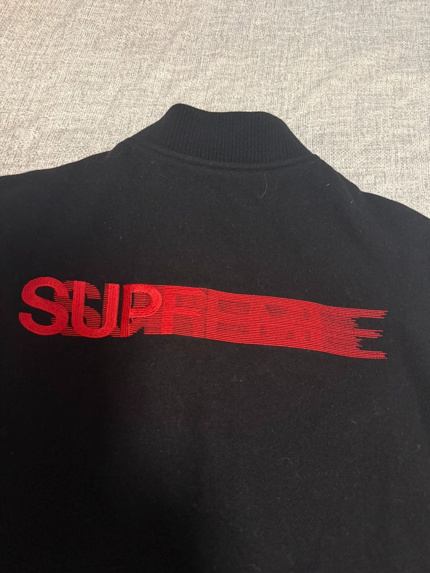 Supreme Supreme Phantom Motion Varsity Wool XL Jacket Rare Good Size US XL / EU 56 / 4 - 4 Thumbnail