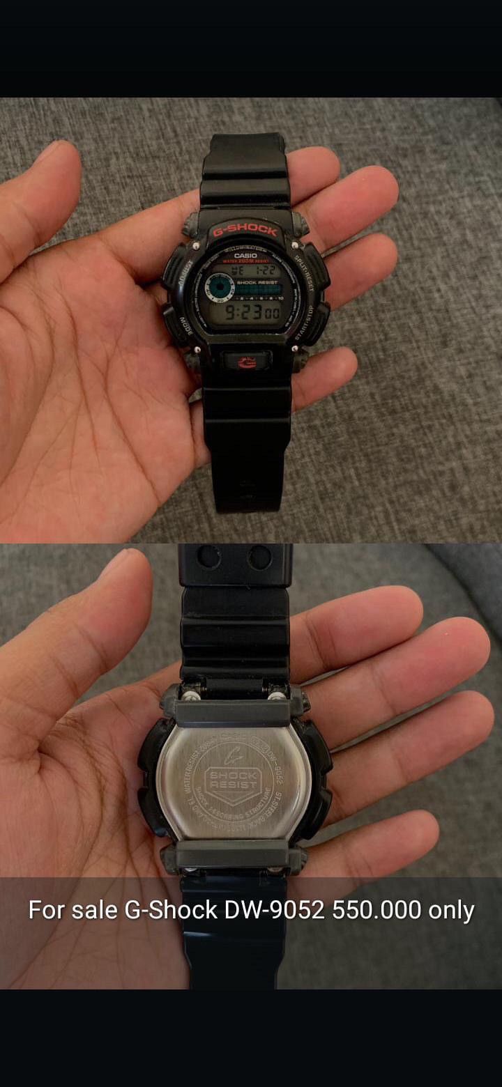 Casio × G Shock × Hysteric Glamour CASIO G-SHOCK DIGITAL MENS WATCH DW-9052-1V DW9052-1VDR DW Size ONE SIZE - 5 Thumbnail
