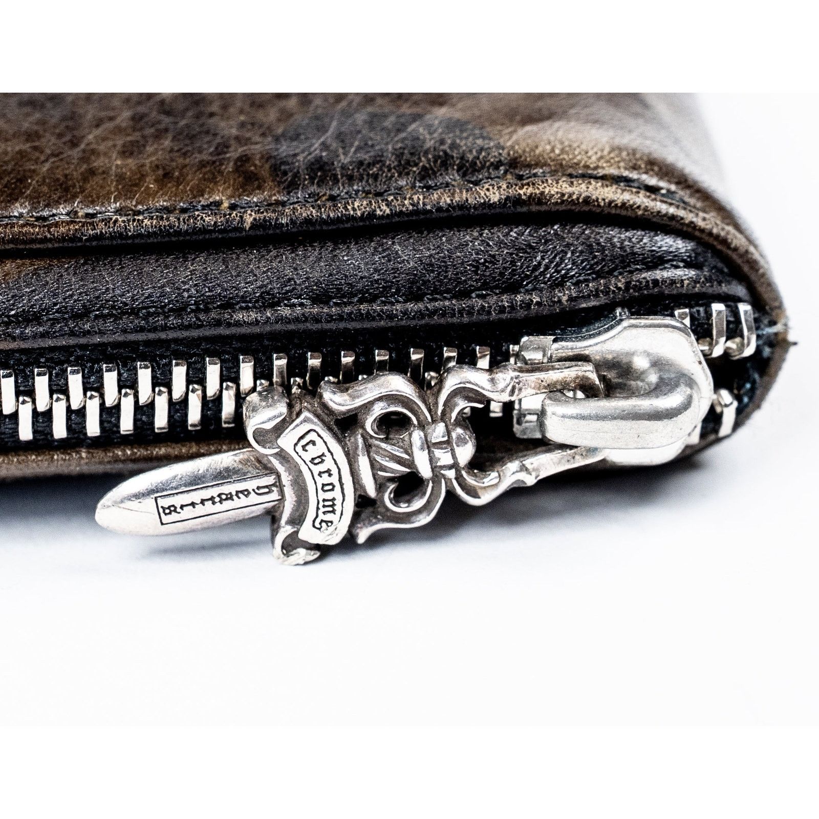 Chrome Hearts Camo Cemetery Cross Long Wallet Size ONE SIZE - 5 Thumbnail