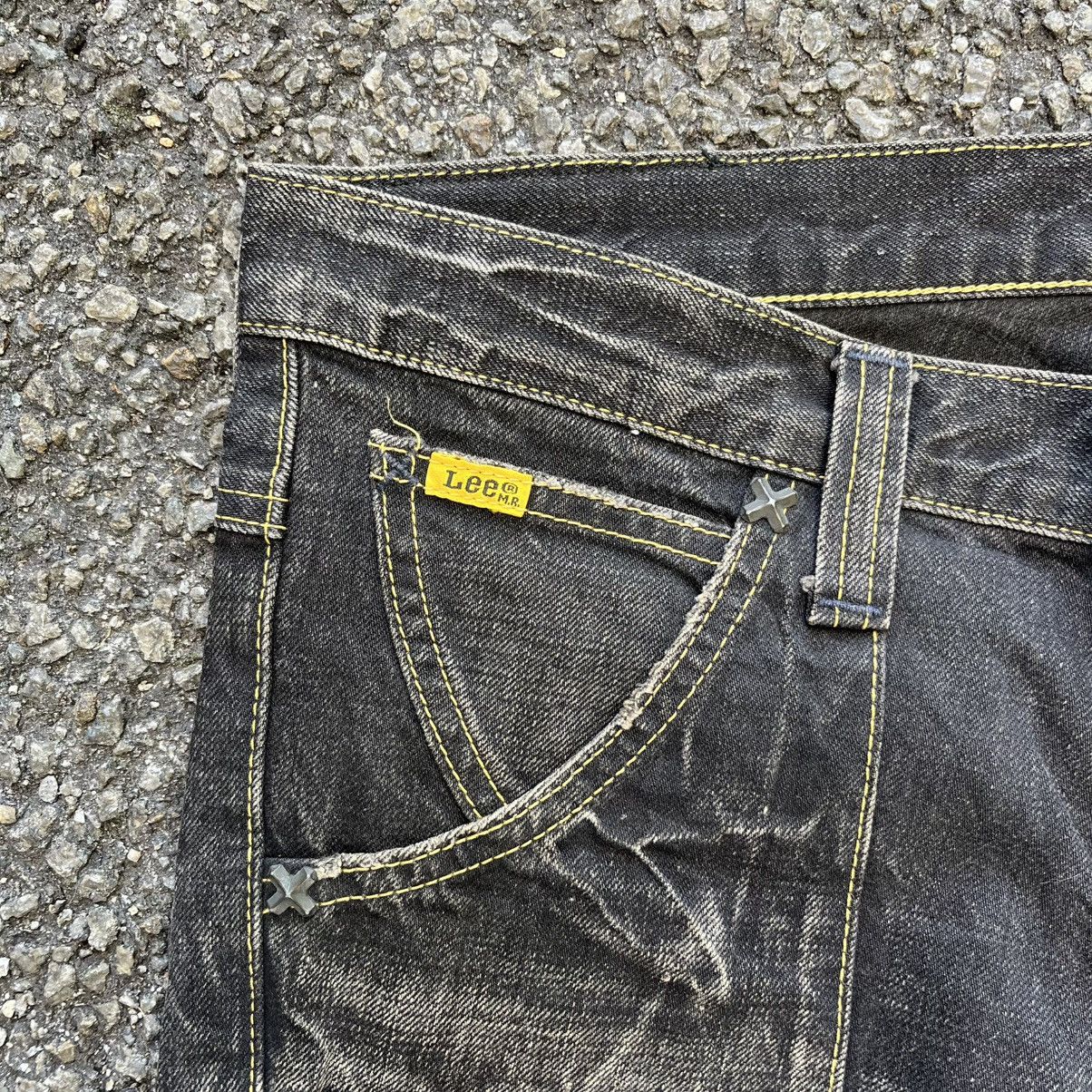 Hysteric Glamour FLARE JEANS LEE RAIDERS TWIST LEG STUDED STYLE BOOTCUT DENIM Size US 30 / EU 46 - 5 Thumbnail