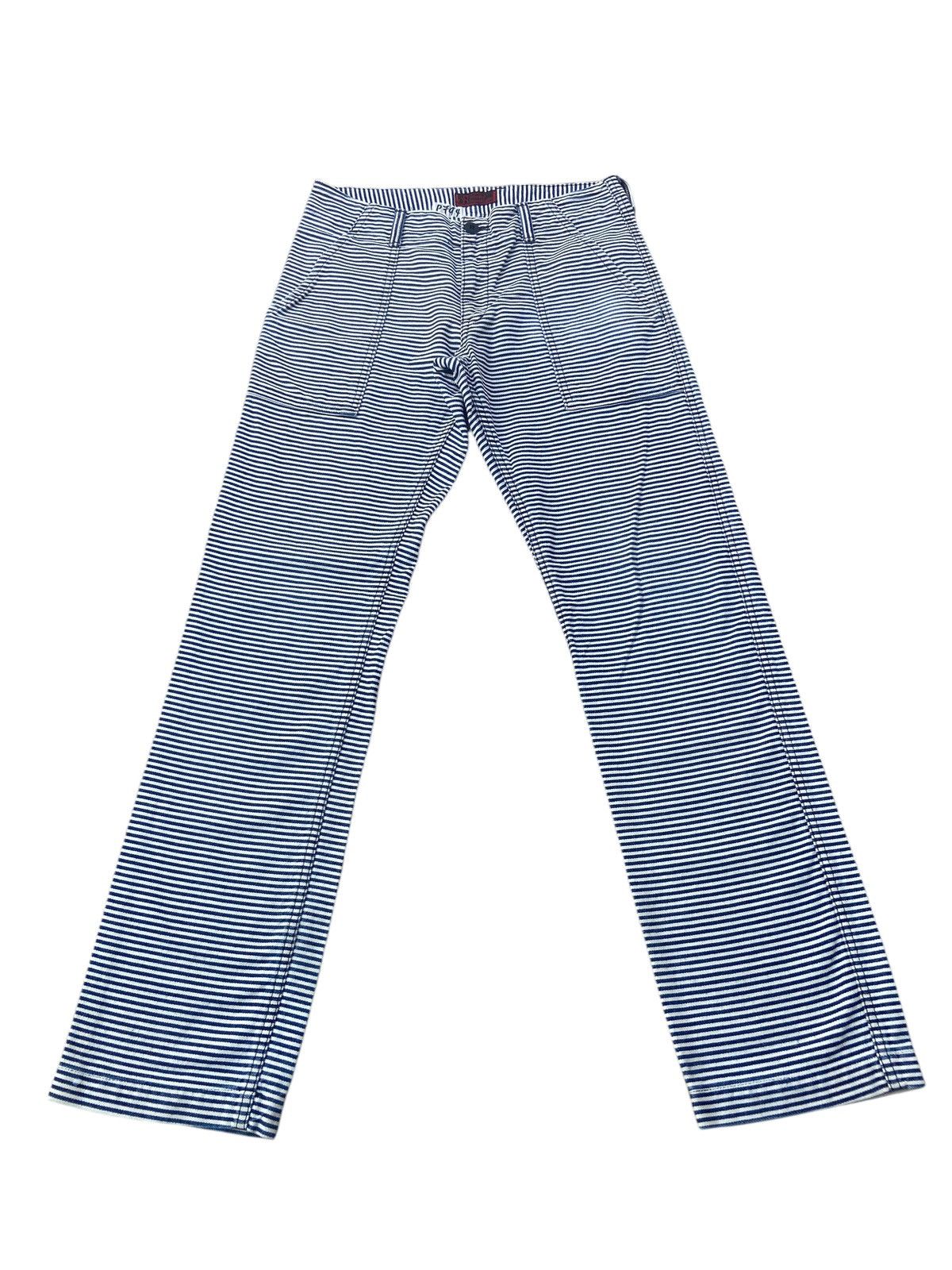 Johnbull JOHNBULL JAPAN HICKORY STRIPE PANT Size US 31 - 1 Thumbnail