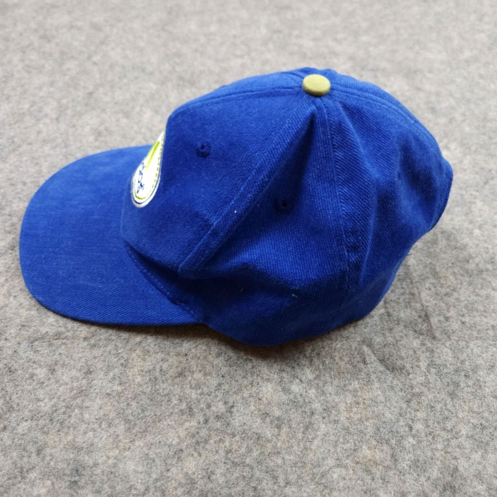 Adidas Adidas Hat One Size Adjustable Blue Logo Snapback Mens Sports Casual Cap Size ONE SIZE - 4 Thumbnail