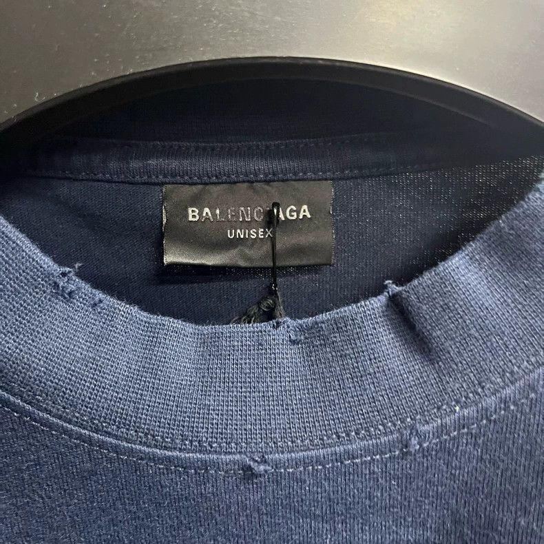 Balenciaga Balenciaga Logo Print Short Sleeve TShirt-2505 Size US XS / EU 42 / 0 - 2 Thumbnail