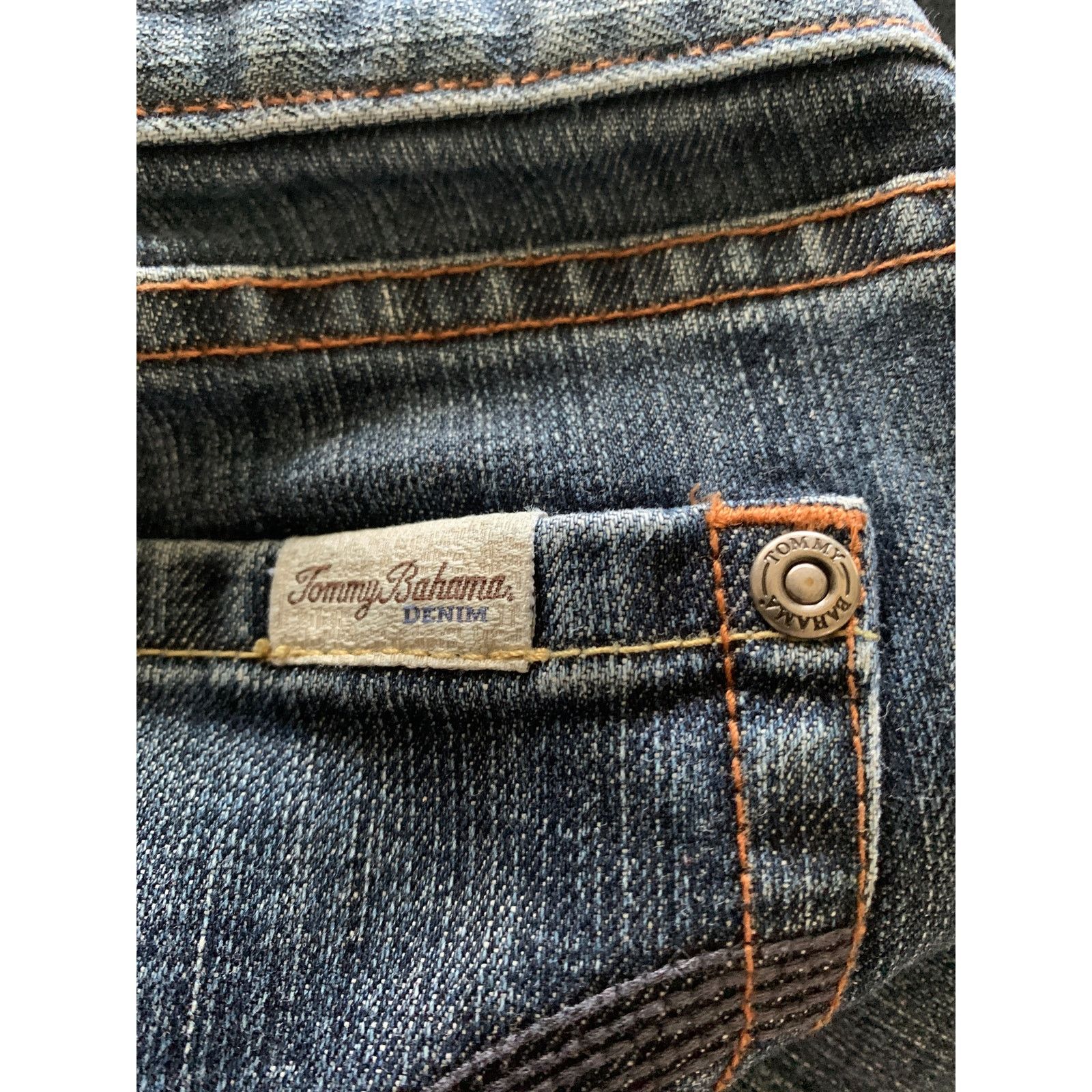 Tommy Bahama Tommy Bahama Women's 12 Jeans Cropped Midrise Stretch Denim Size 34" / US 12 / IT 48 - 7 Thumbnail