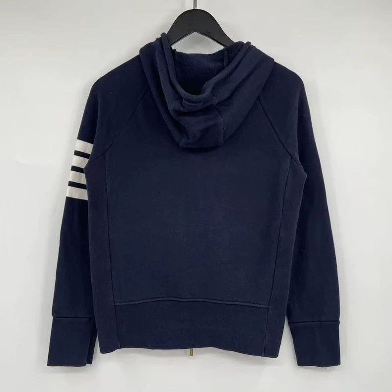 Thom Browne Thom browne Navy blue striped zipper jacket 2503-Nextarrow Size US S / EU 44-46 / 1 - 2 Thumbnail