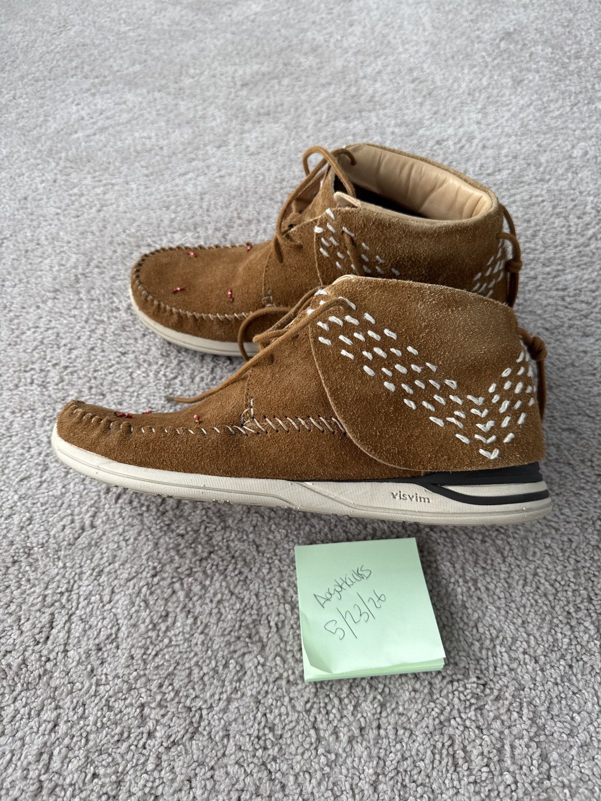 Visvim Visim fbt brown sz 10.5 rare Size US 10.5 / EU 43-44 - 1 Thumbnail