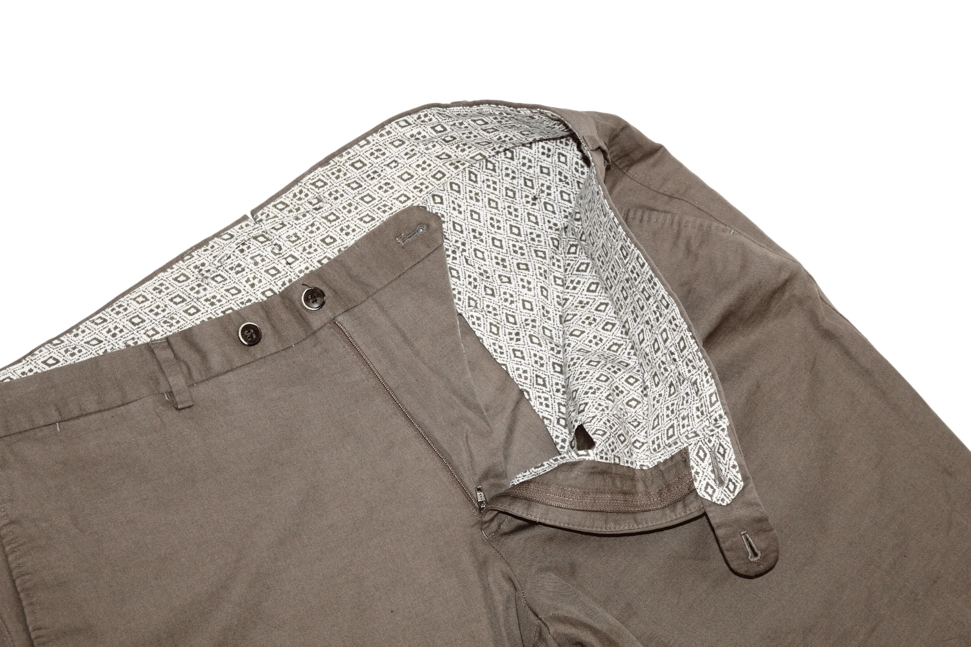 Suitsupply Suitsupply Cotton Linen Straight-leg Chino Pants mod.B539 Size US 38 / EU 54 - 5 Thumbnail