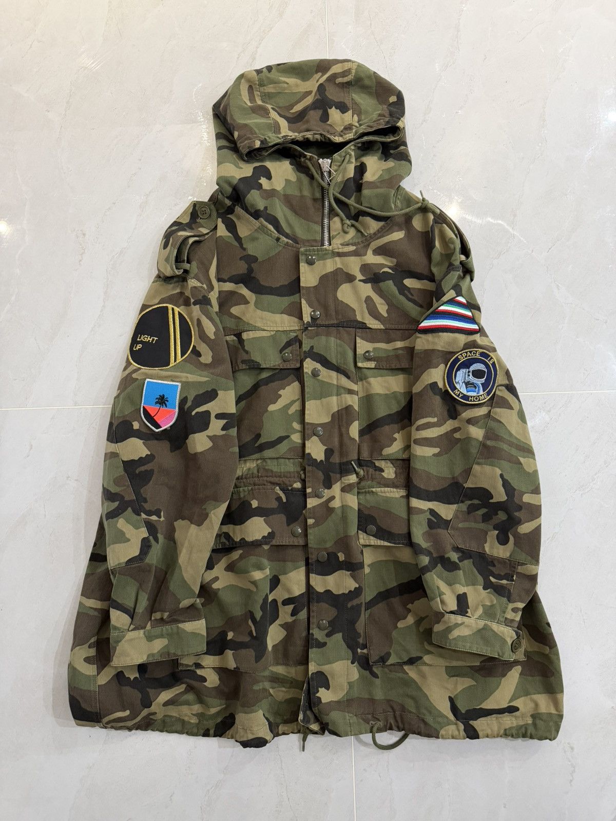 Saint Laurent Paris Saint Laurent Paris SS16 Rocket Parka Sz.48 Size US M / EU 48-50 / 2 - 2 Thumbnail