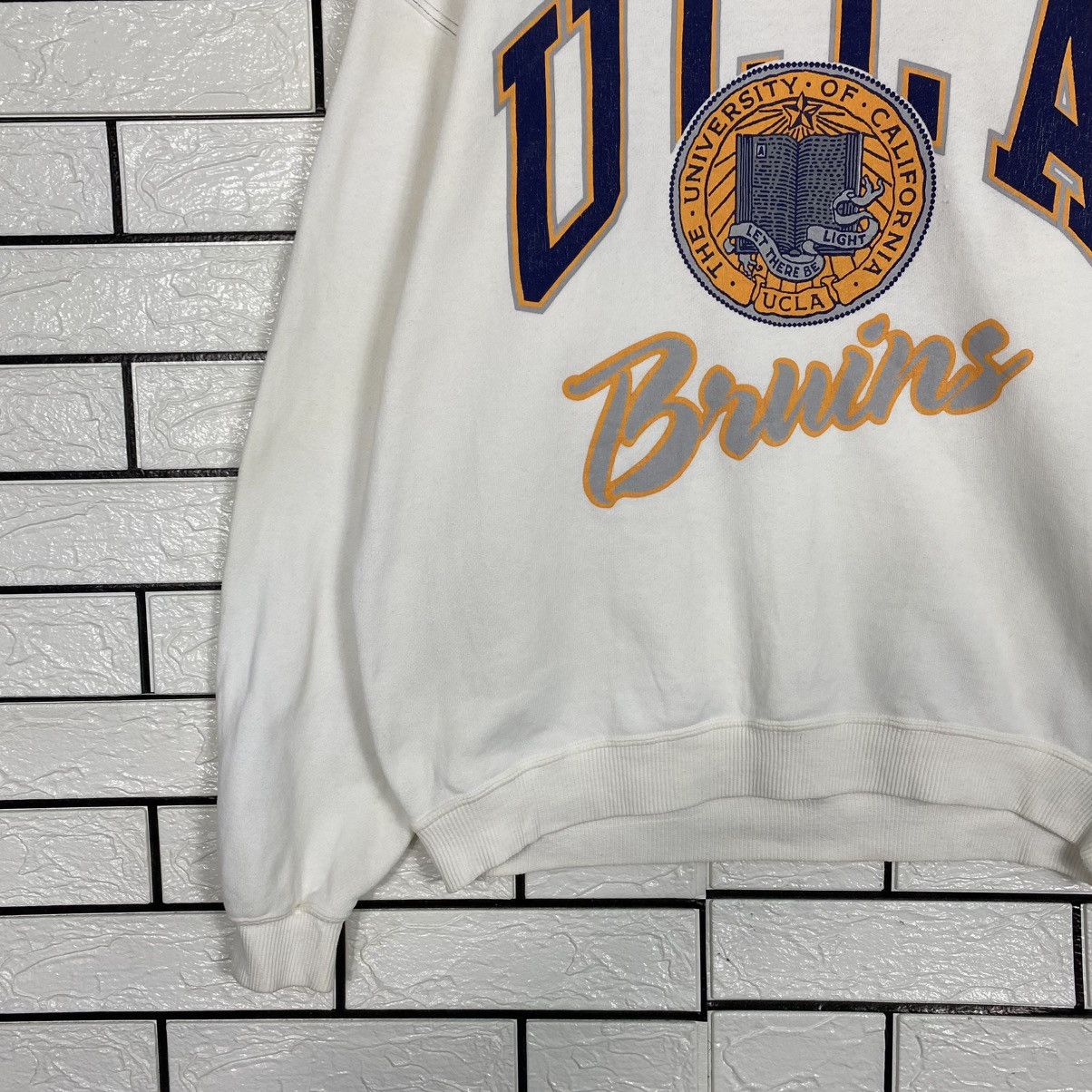Vintage 🔥VINTAGE JUMPER SWEATSHIRT UCLA BIG LOGO Size US L / EU 52-54 / 3 - 4 Thumbnail