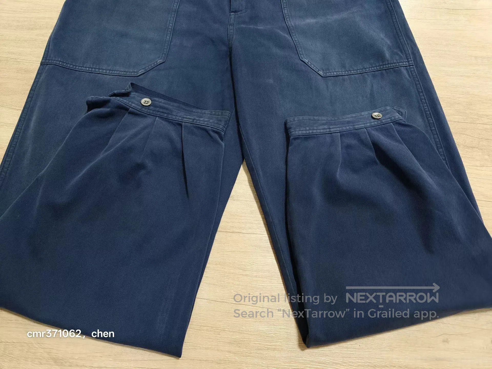 Visvim Blue Casual Pants Size 36. Size US 36 / EU 52 - 4 Thumbnail