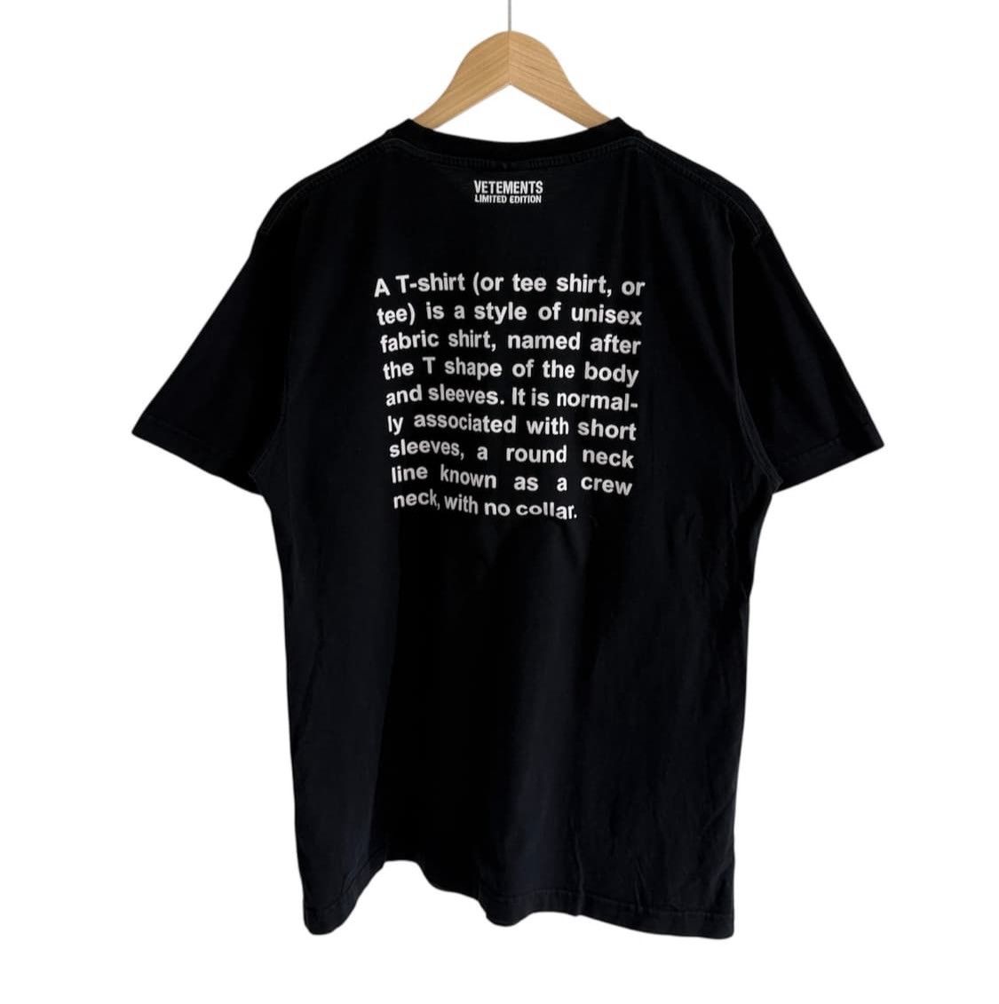 Vetements Vetements Hanes "T-Shirt Definition" Tee Size US XS / EU 42 / 0 - 2 Thumbnail