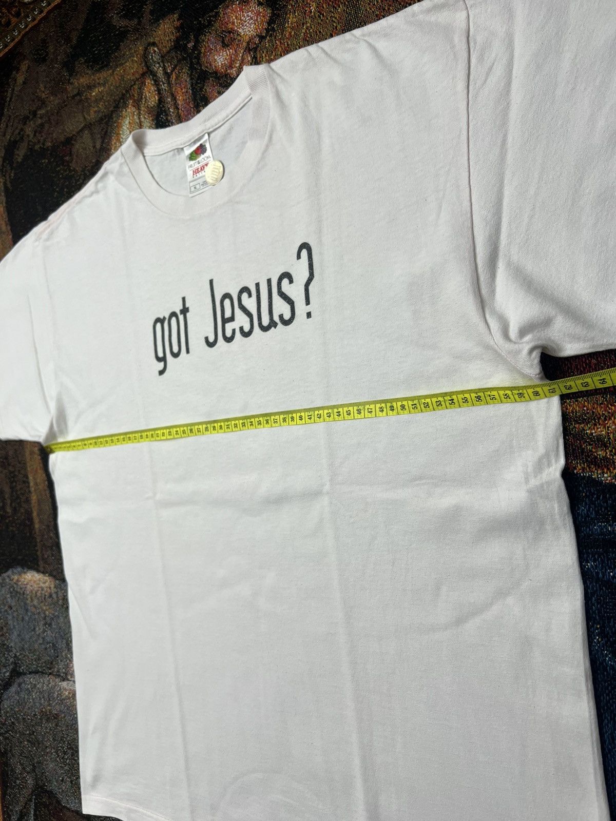 Vintage 90s Vintage "Got Jesus?" Tee Size US XL / EU 56 / 4 - 6 Thumbnail